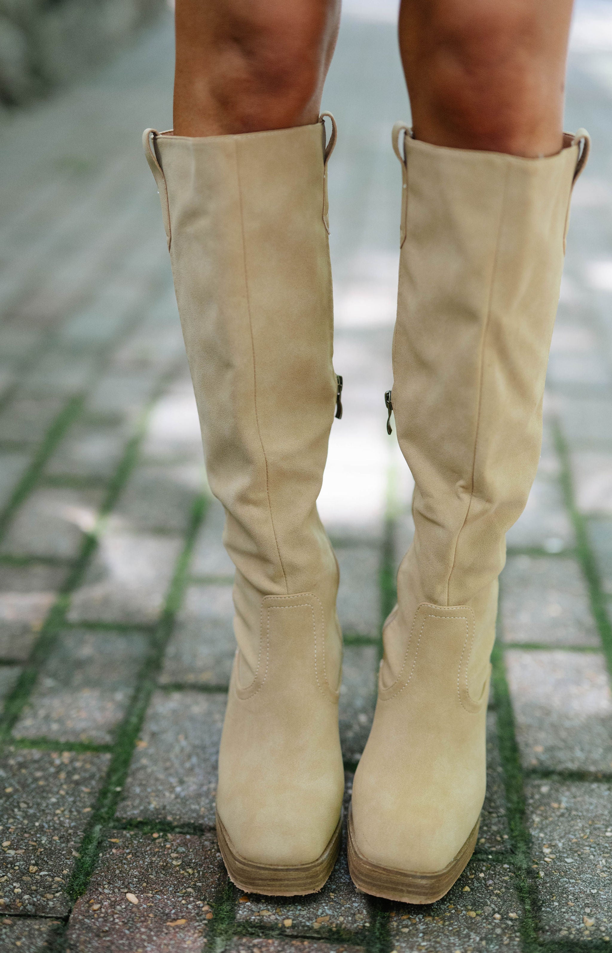Alyssa Chunky Boot-Toffee