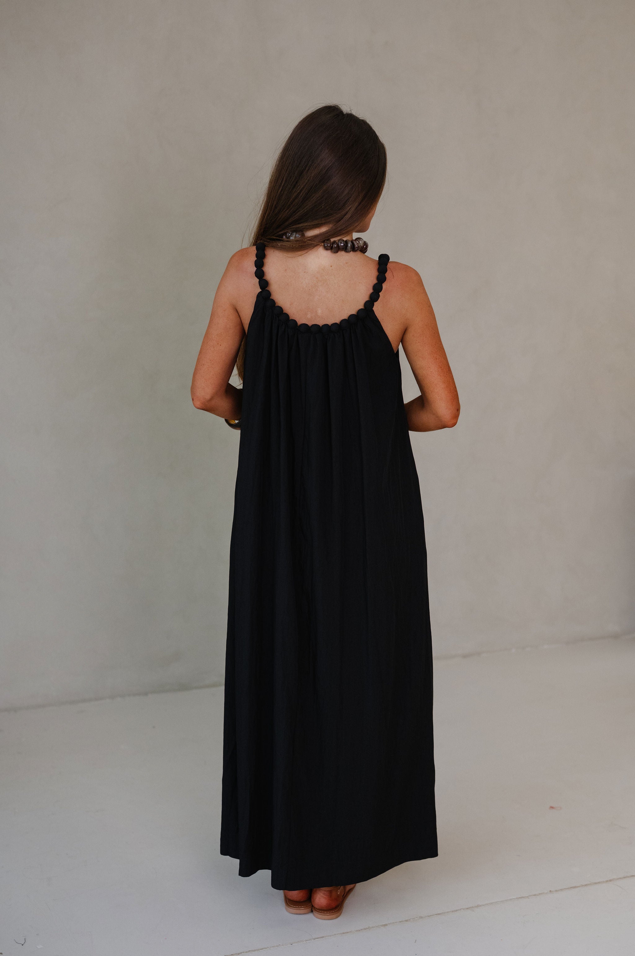 Daphne Maxi Dress-Black