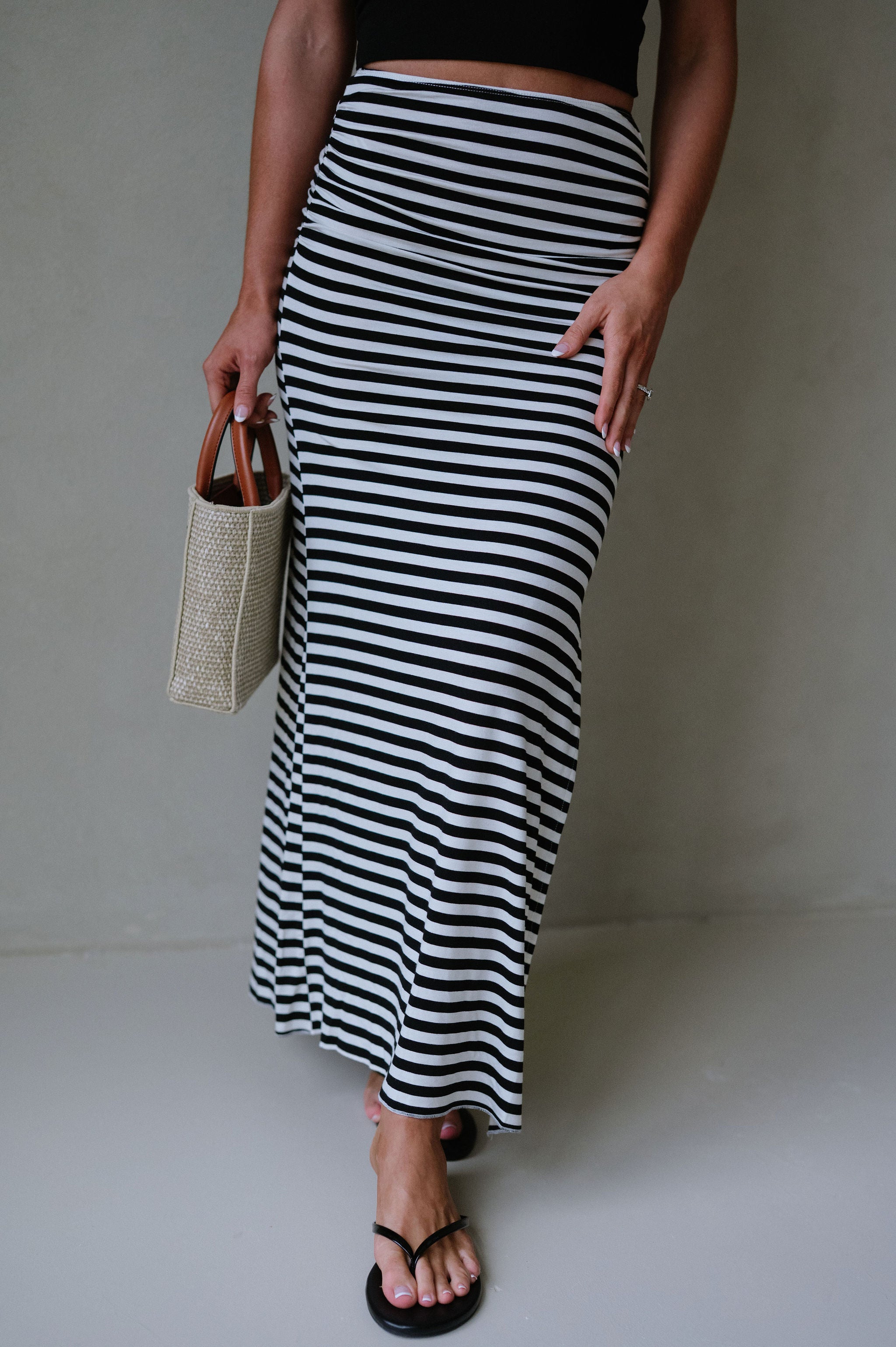 Lauren Maxi Skirt-Black