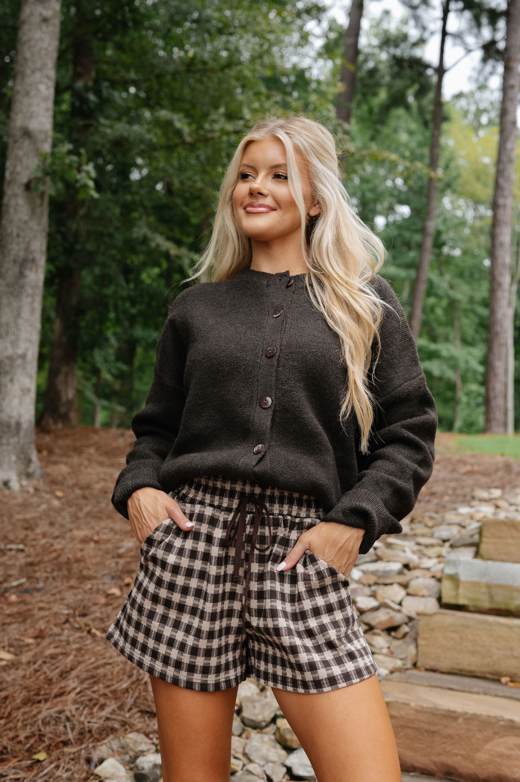 Daily Cardigan- Chocolate Brown