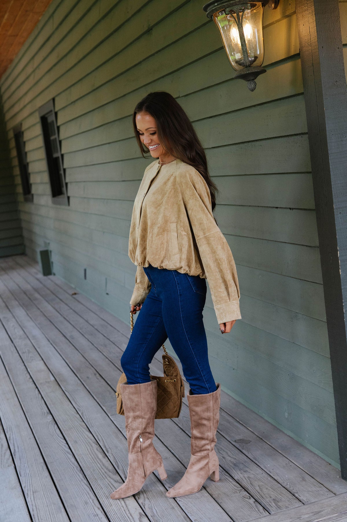 Rayne Bubble Jacket- Camel