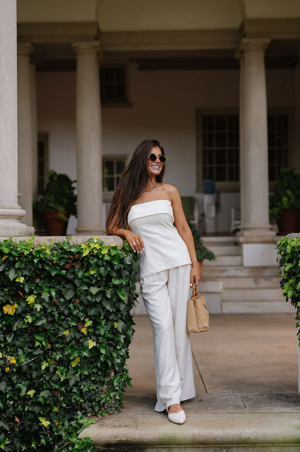 Taylor Strapless Top-Cream