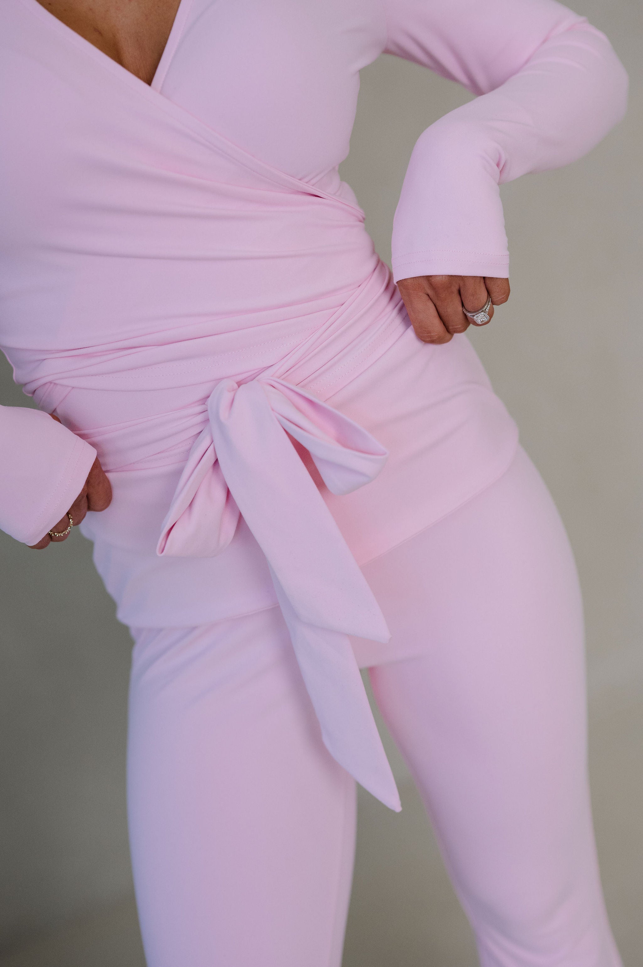Jessie Pants Set-Light Pink