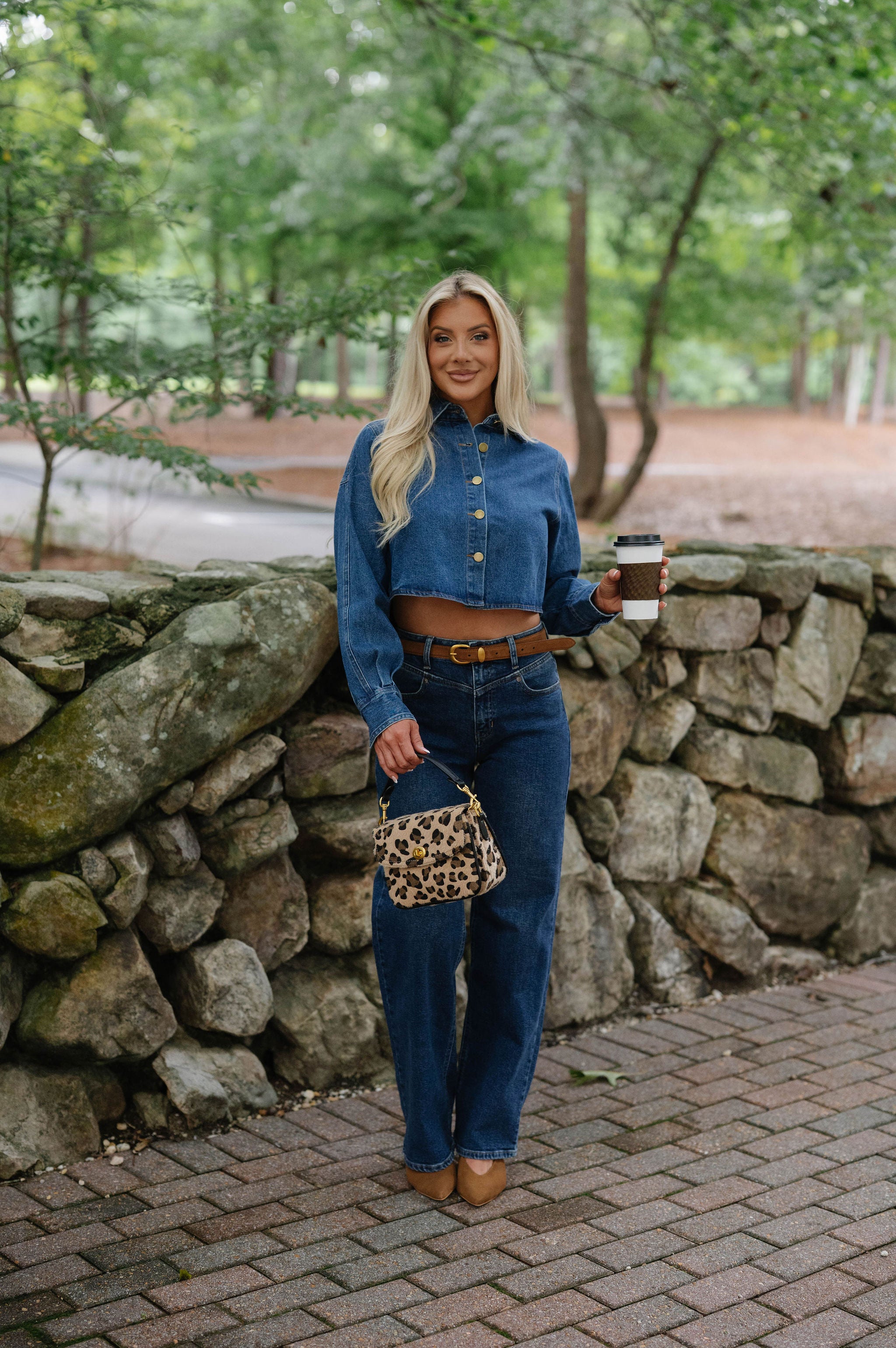 Candace Straight Leg Jeans-Dark