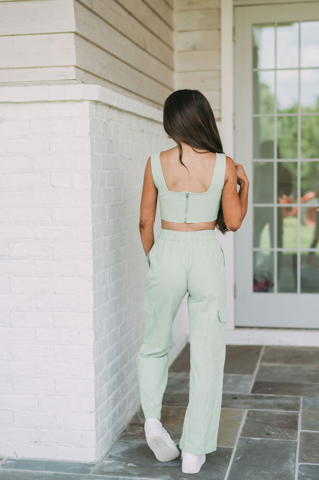 Ginew Cargo Pant - Green - Franklin & Poe