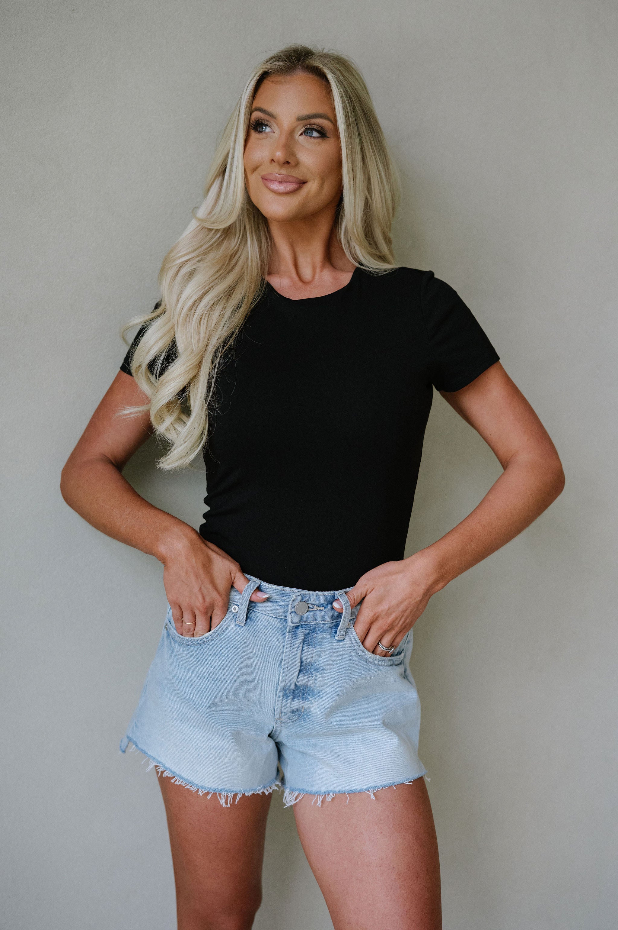 Sutton Bodysuit-Black