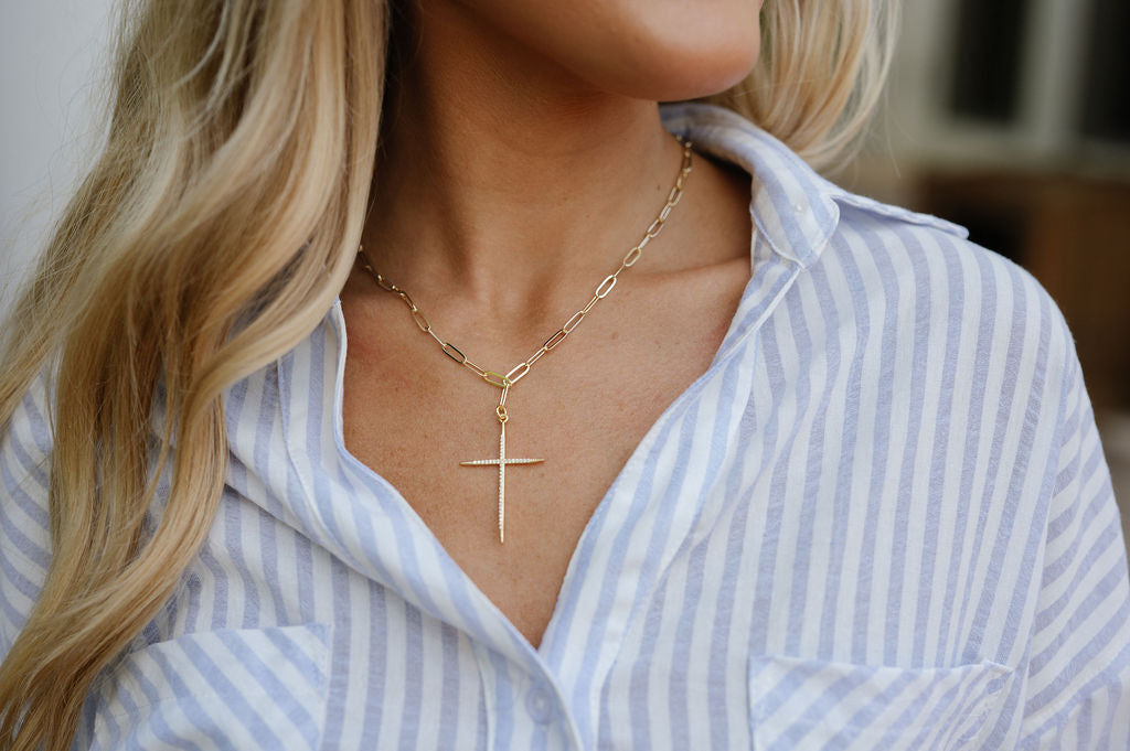 The Great I am Necklace - Gold