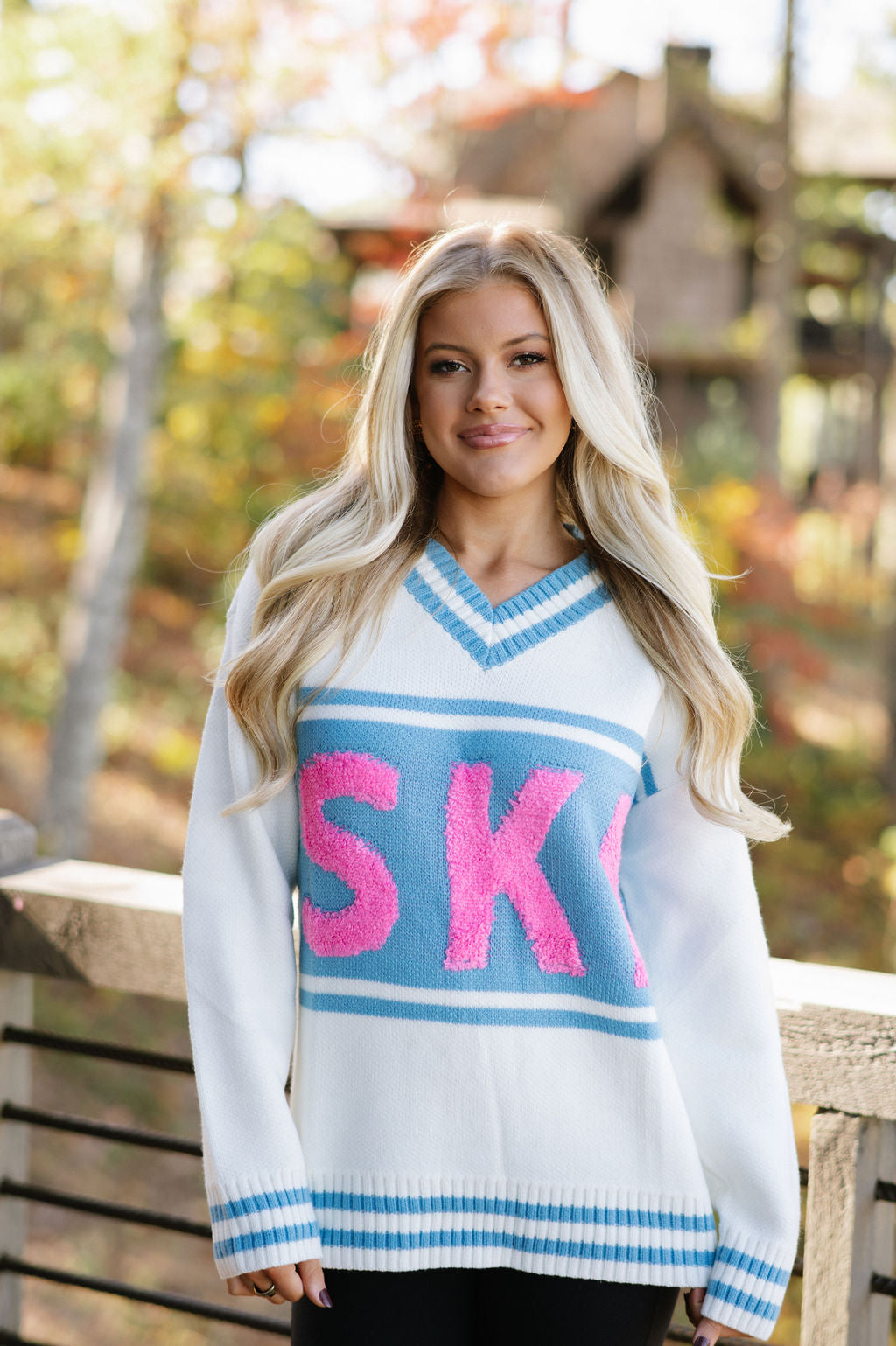 Ski Oversized Sweater-Ivory