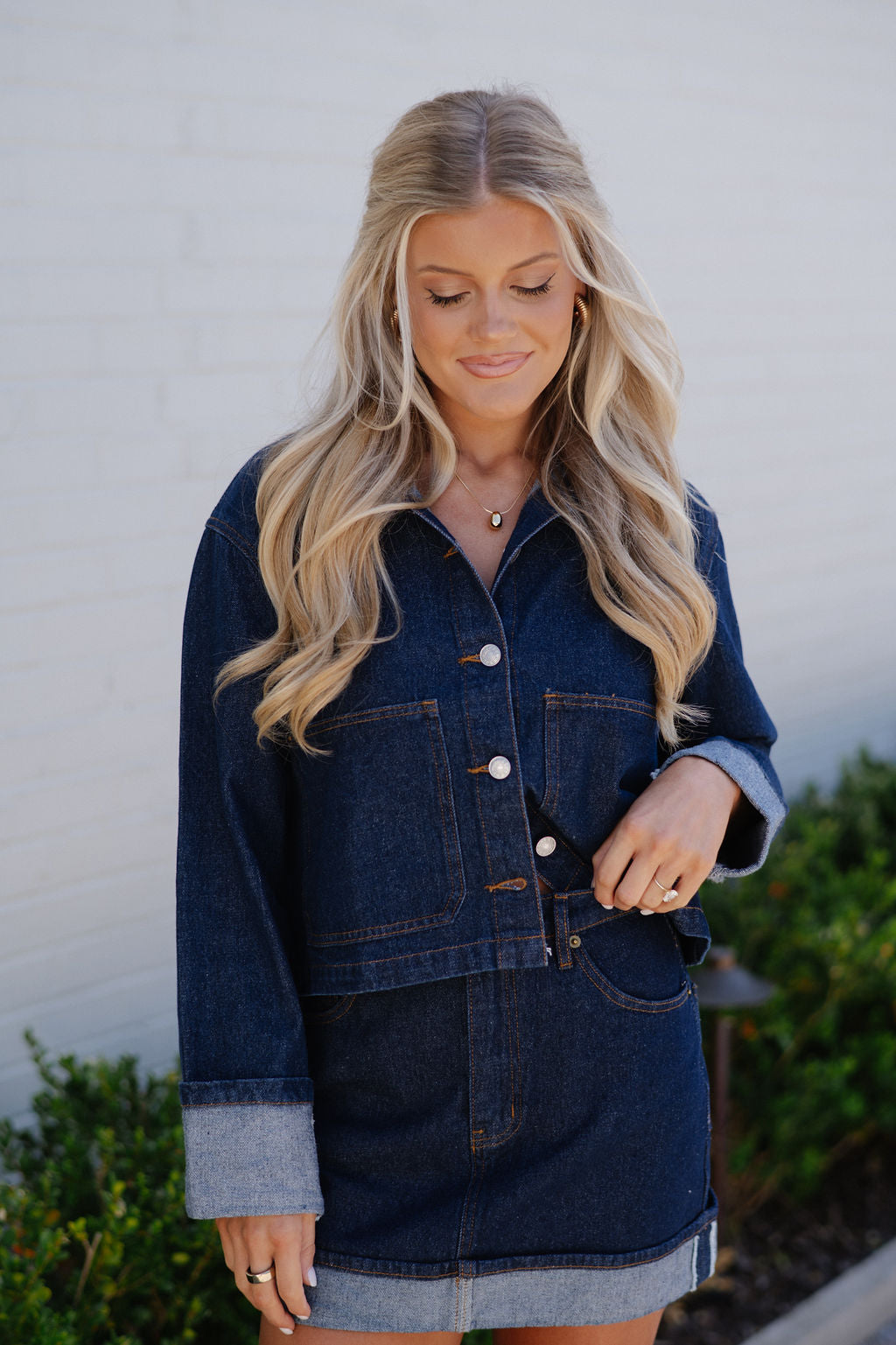 Classic Denim Jacket-Indigo