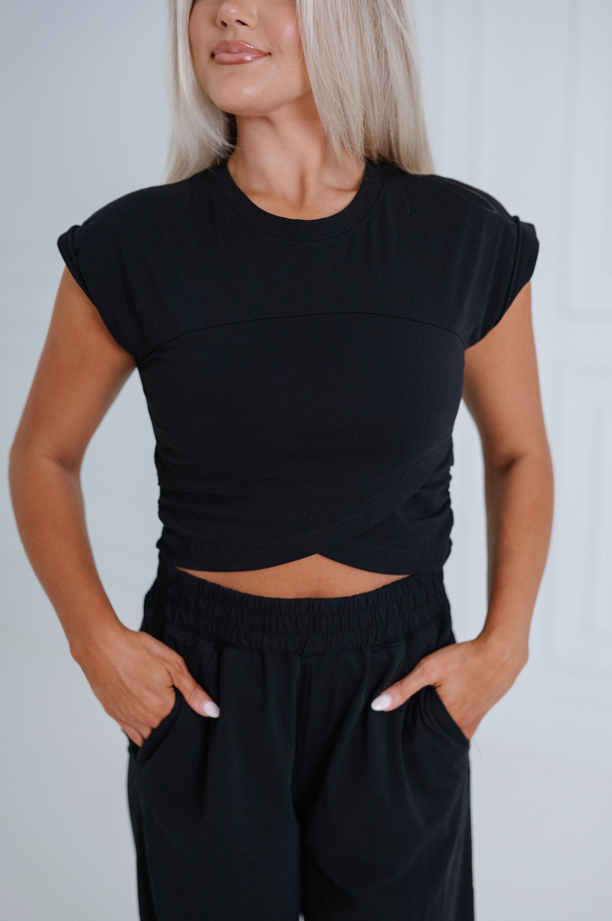 Tinsley Pants Set-Black
