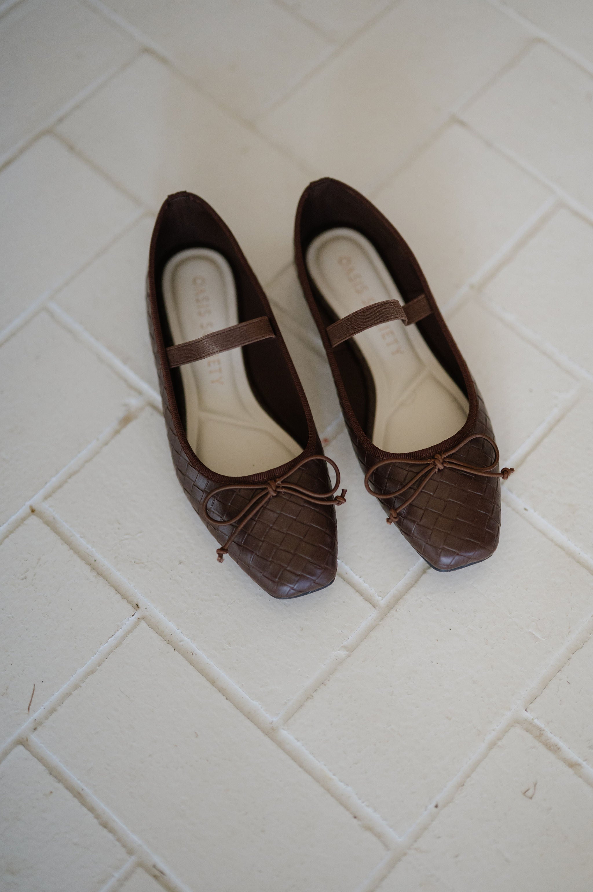 Logan Ballet Flat-Coffee