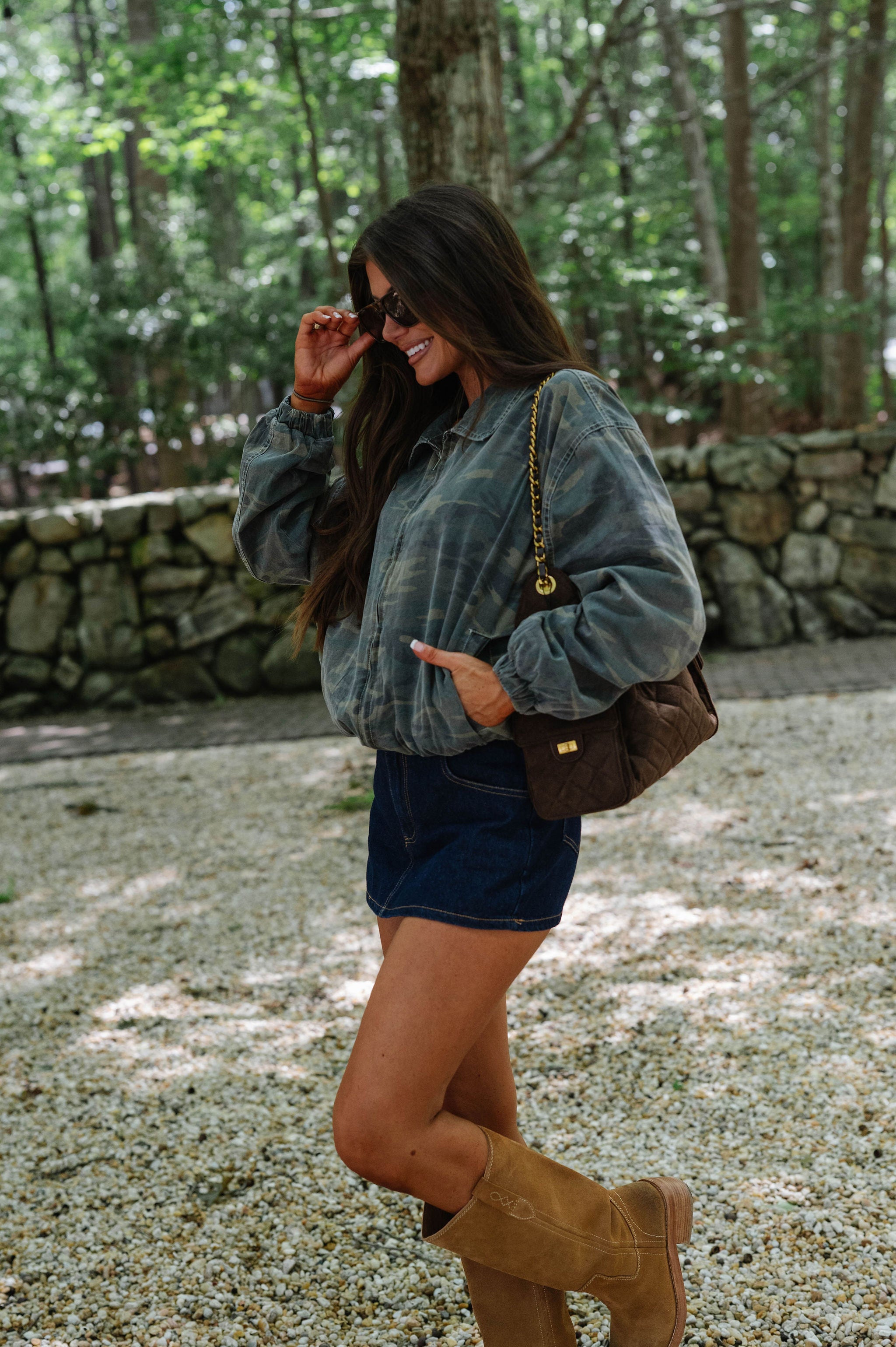 Burke Camo Jacket-Green
