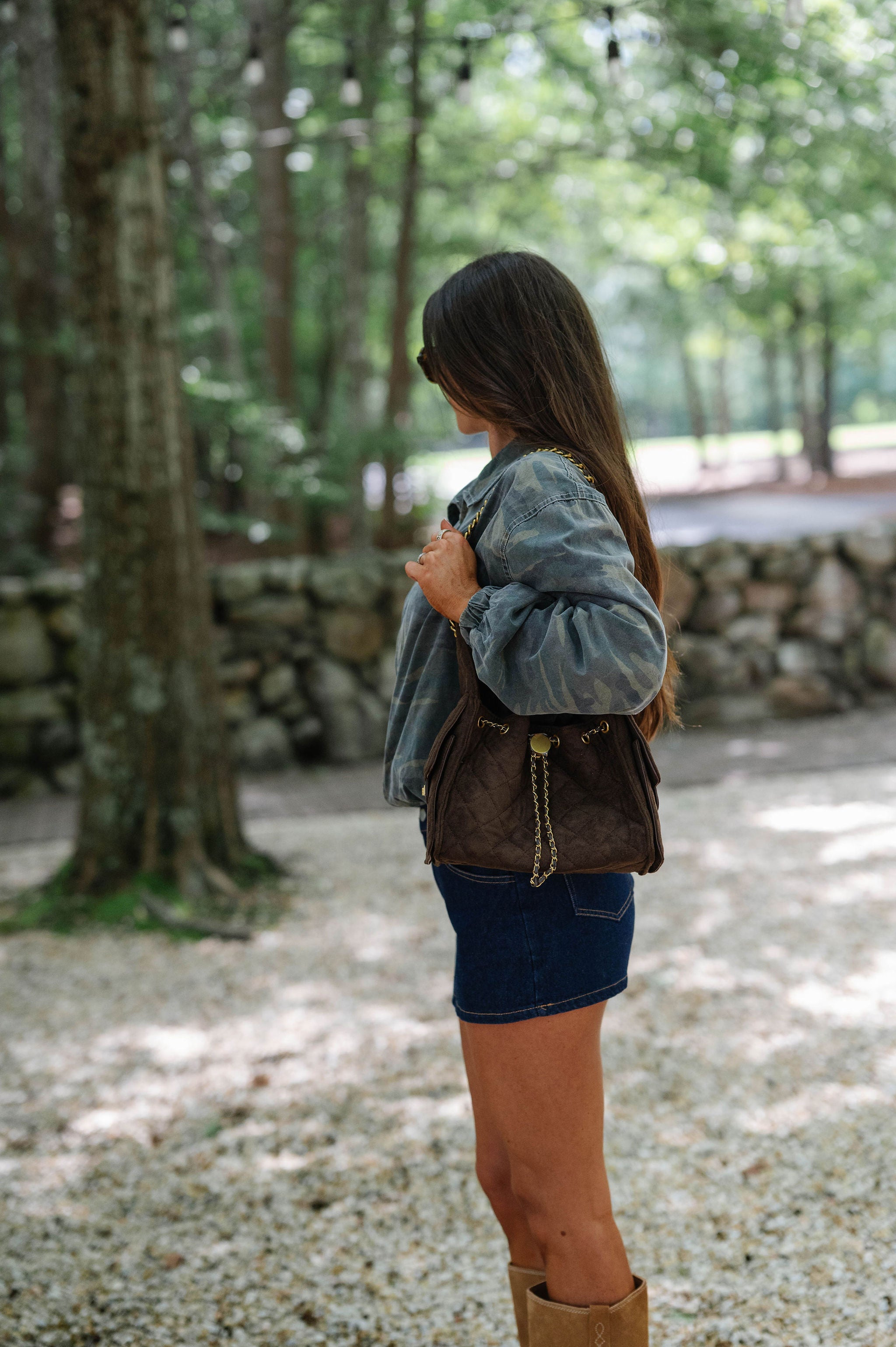 Burke Camo Jacket-Green