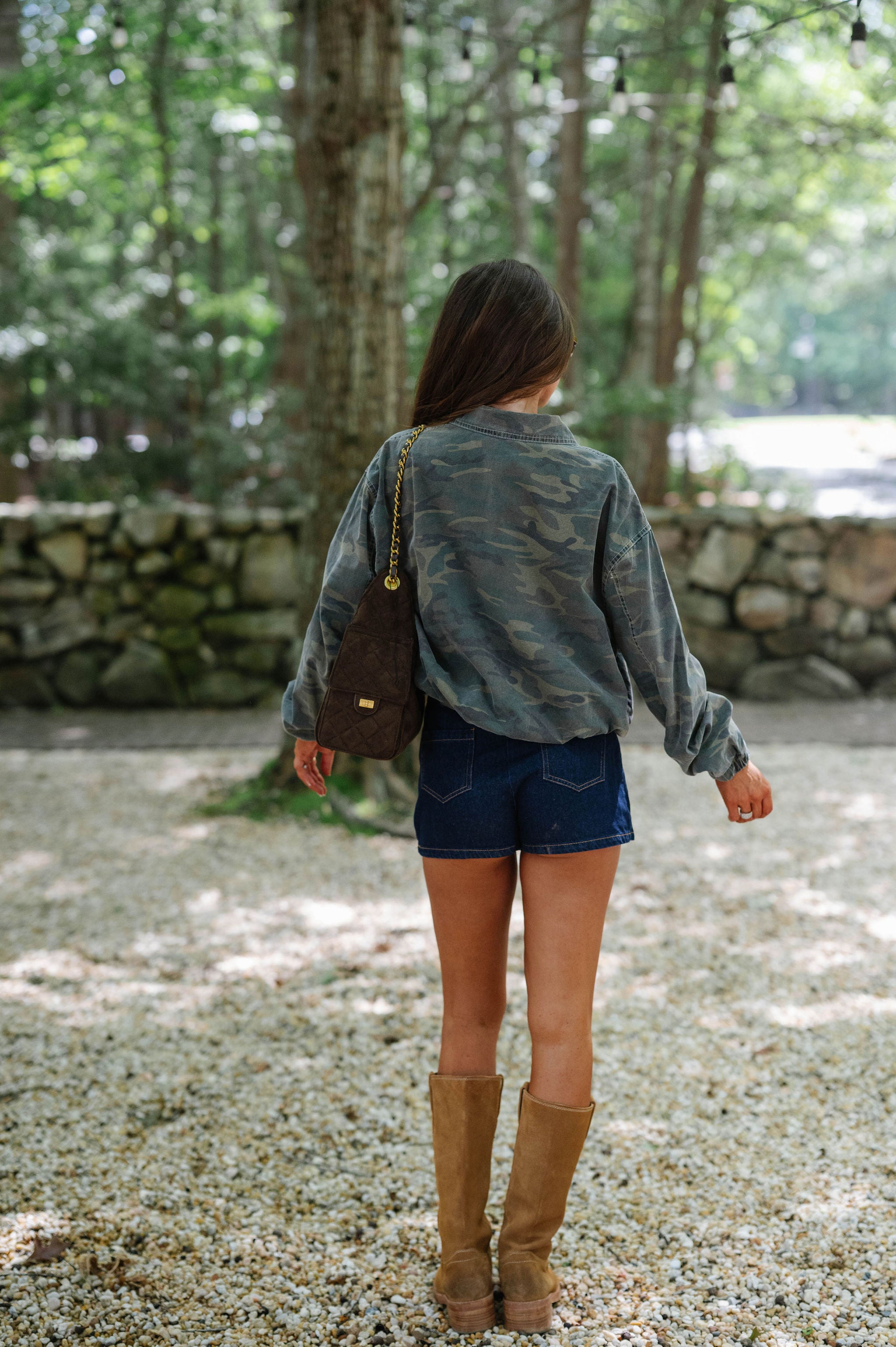 Burke Camo Jacket-Green