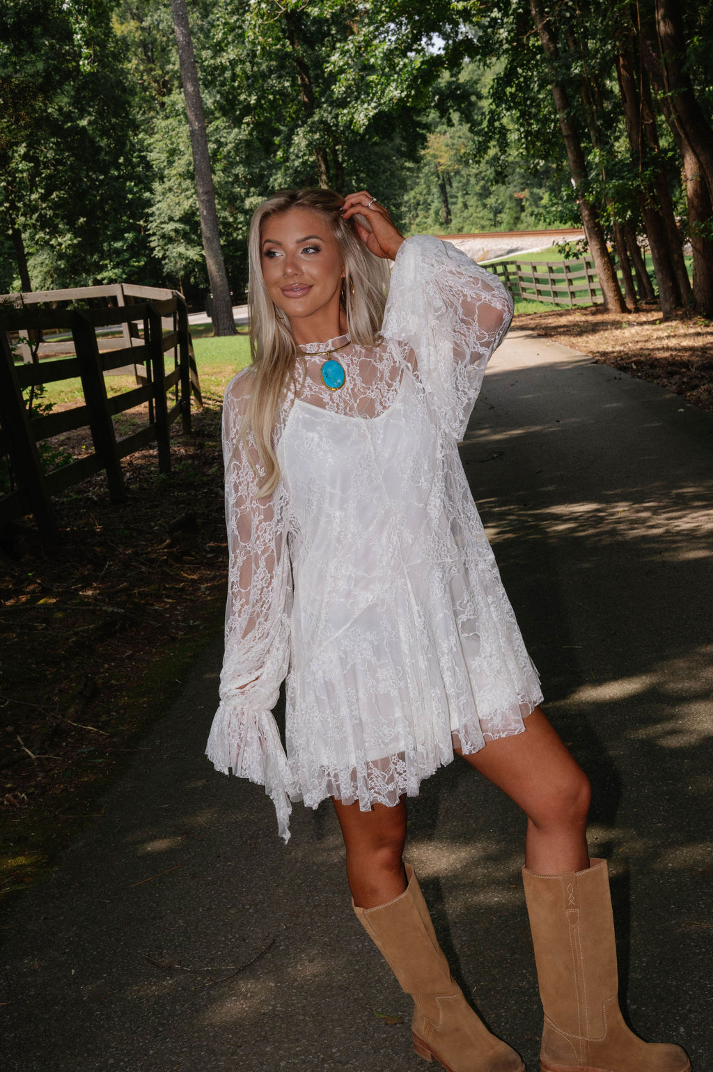 cream lace mini dress Floral Layered Dress-Cream V Neck Burgundy Tulle Scalloped lace hemline ROWIE Women's US Size:7