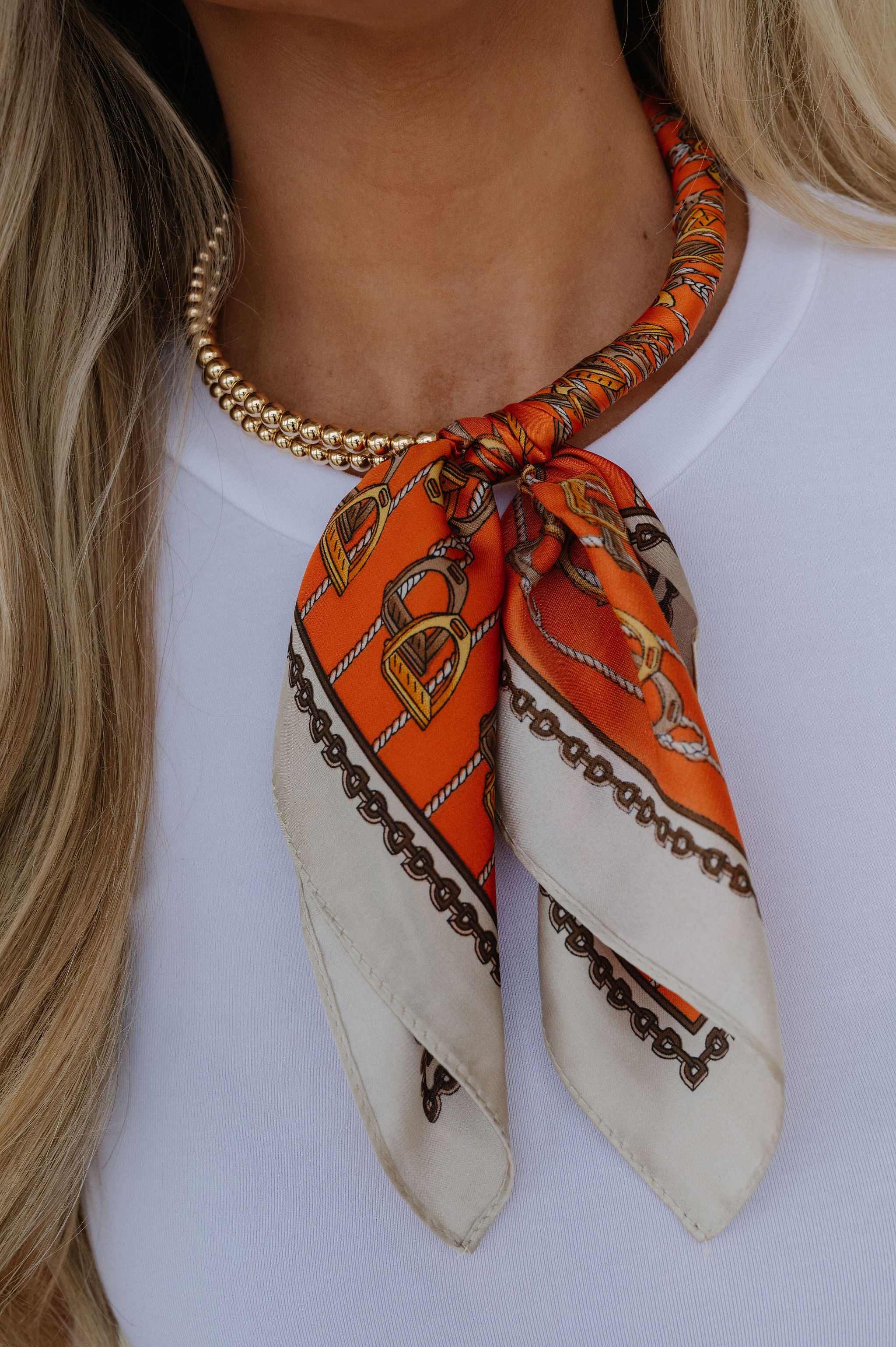 Abstract Bubble Chain Necklace