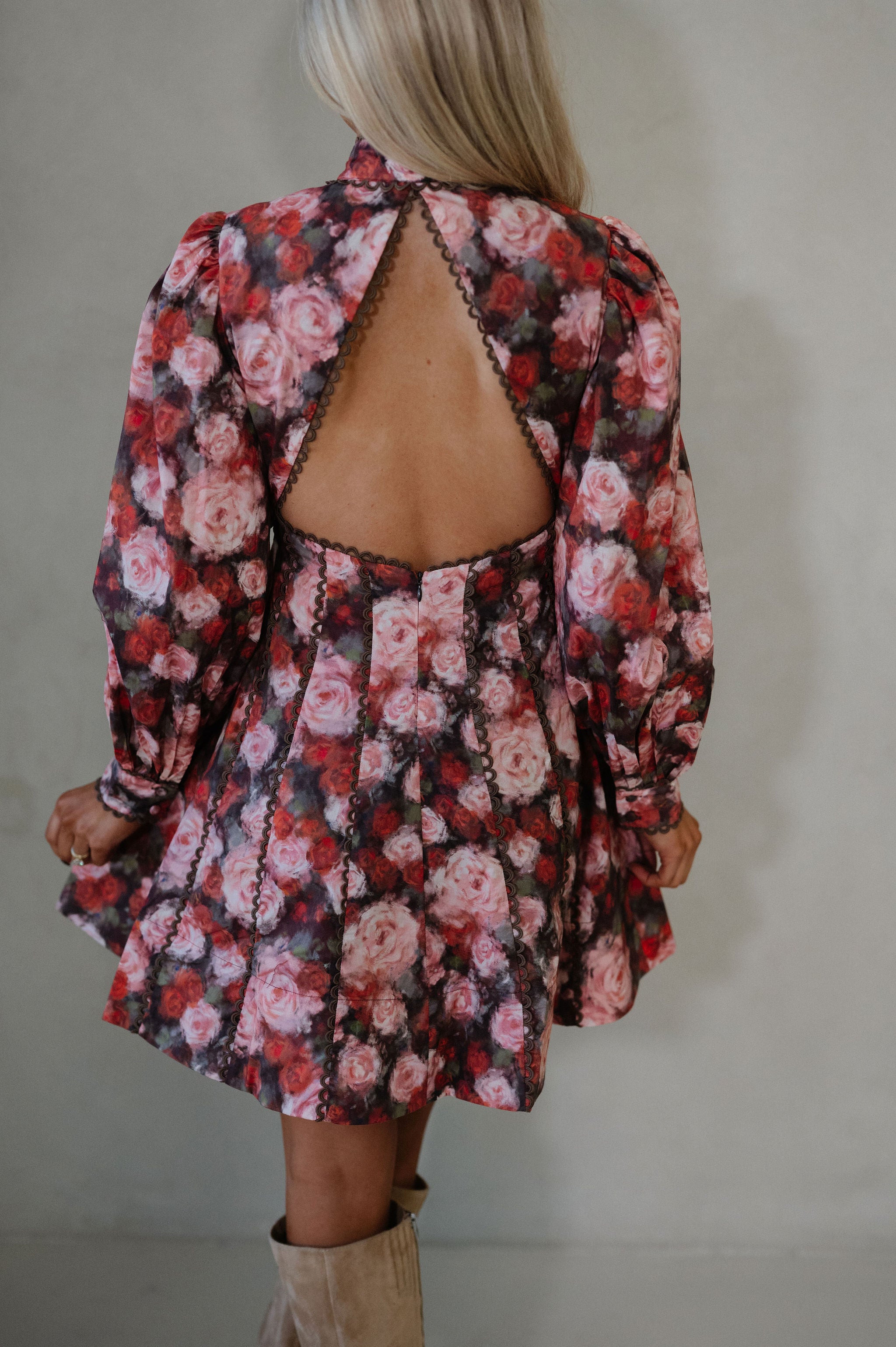 Portia Dress-Floral