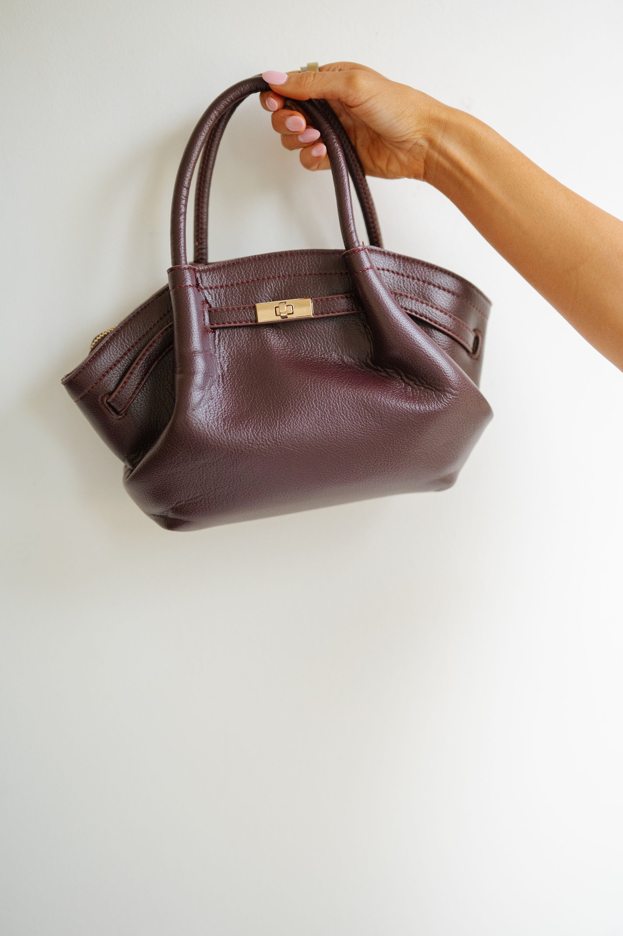 Camille Bag-Burgundy