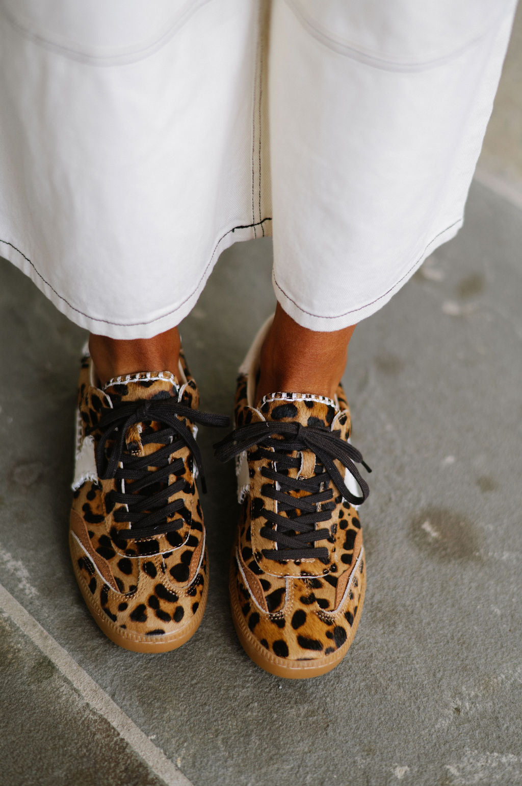 Notice Stitch Sneakers-Leopard Dolce Vita