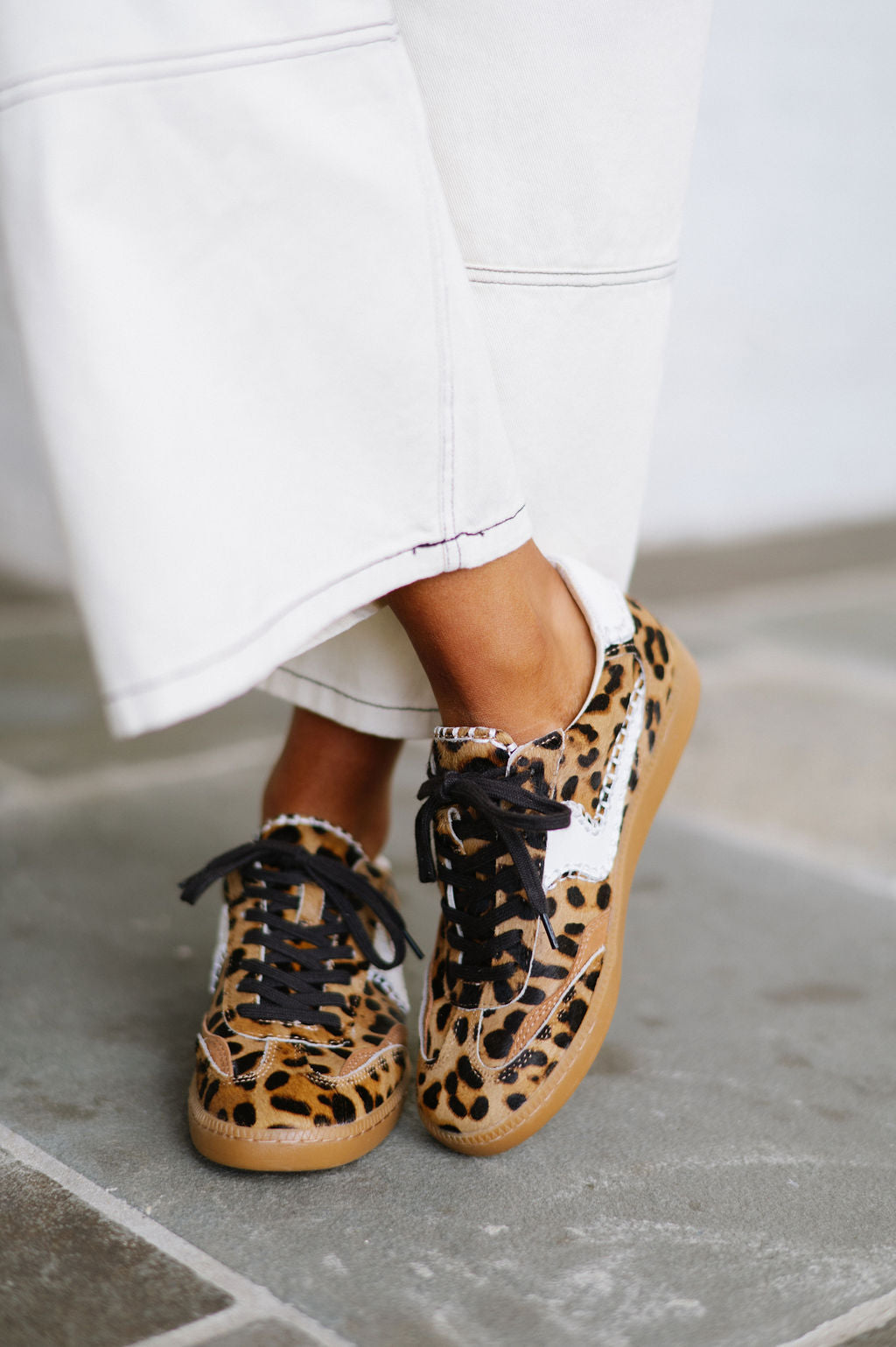 Notice Stitch Sneakers-Leopard Dolce Vita