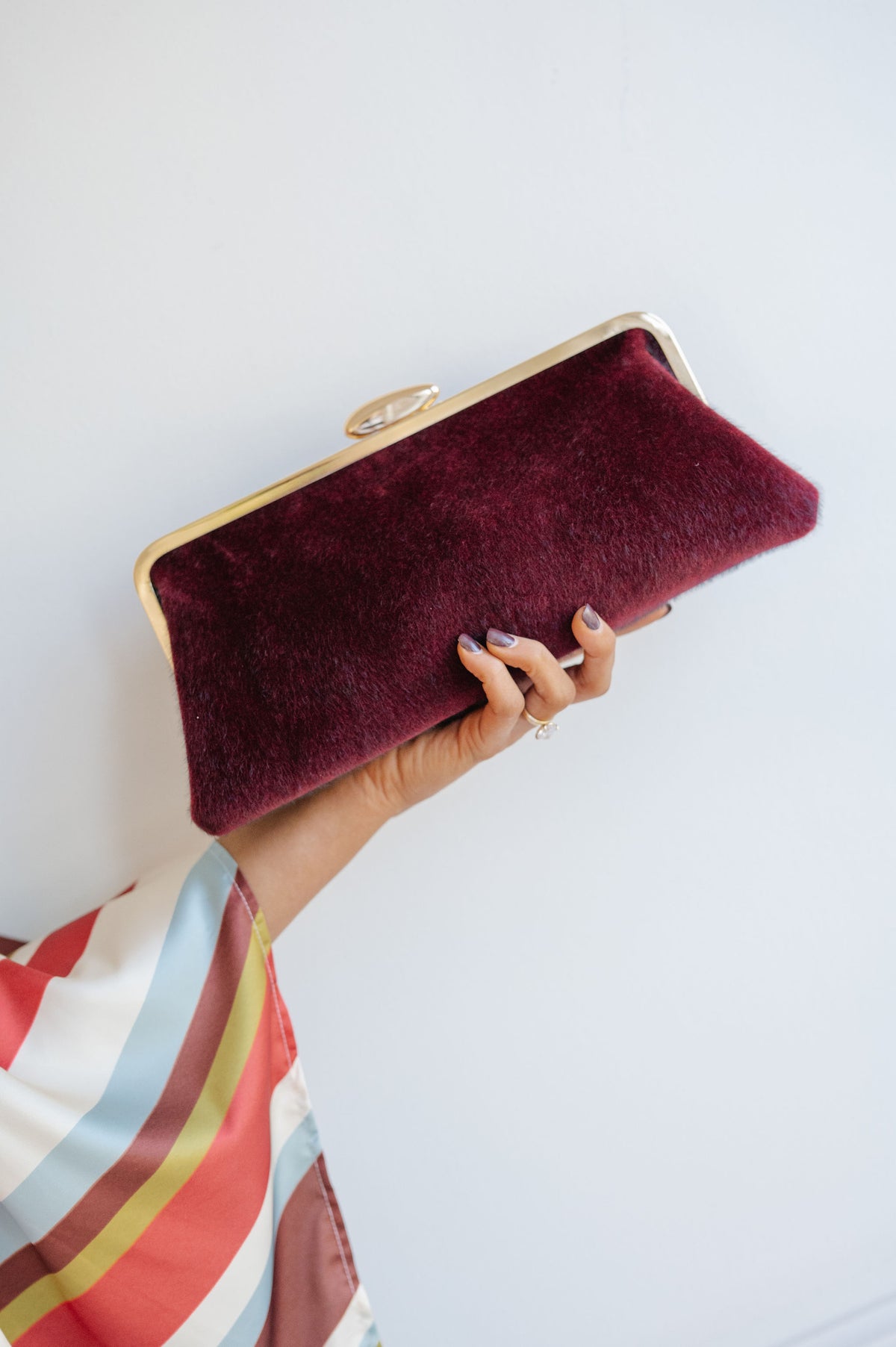 Emerson Clutch-Wine