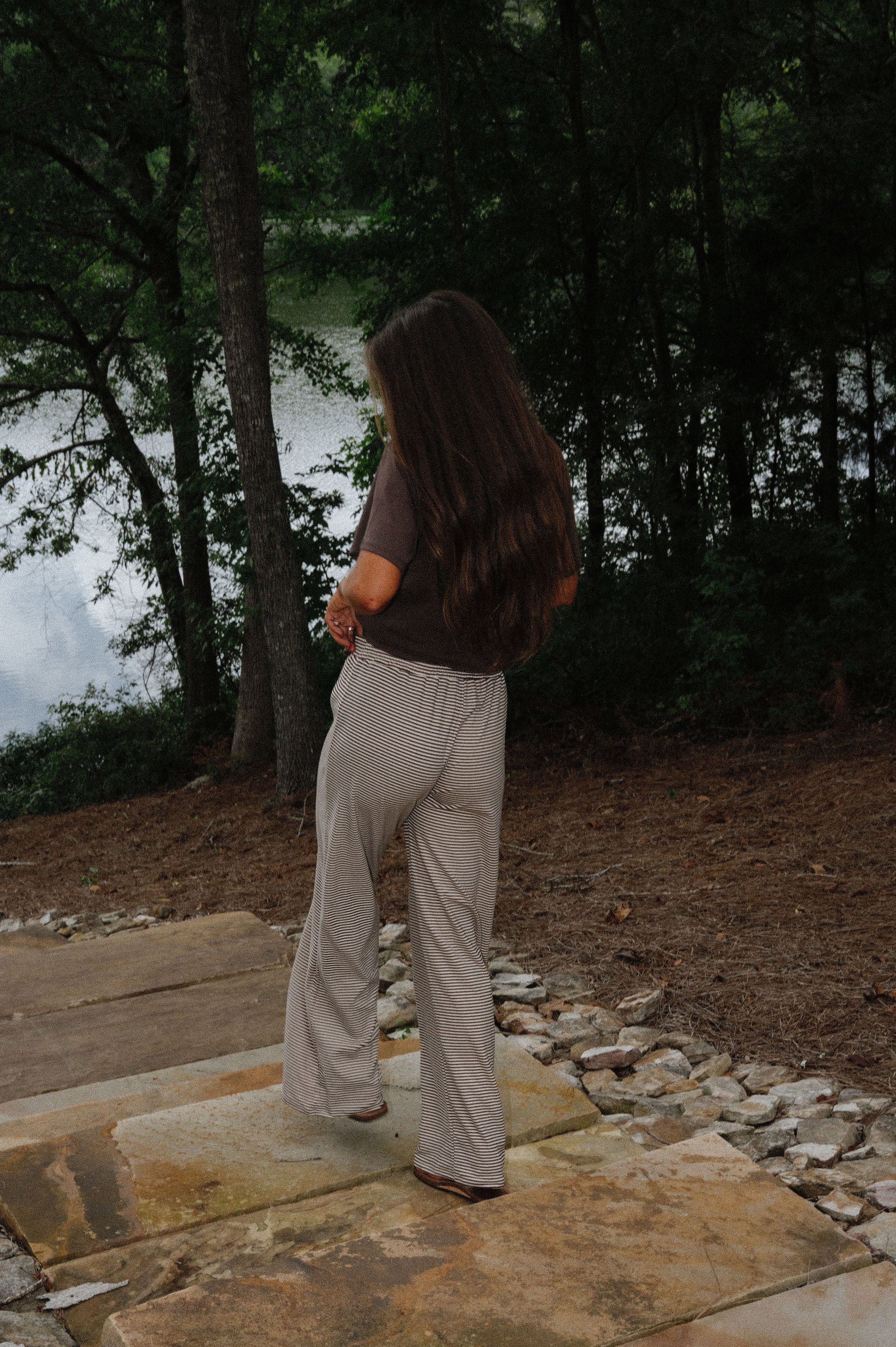 Dylan Fleece Pants-Brown