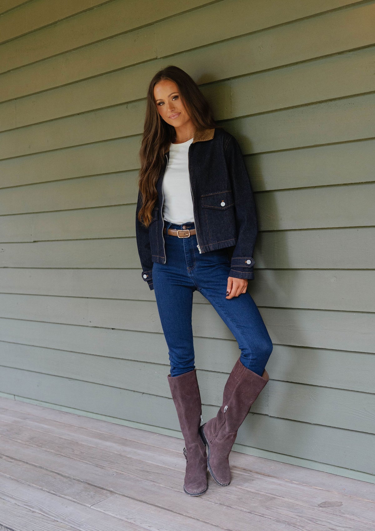 Wade Jacket-Denim