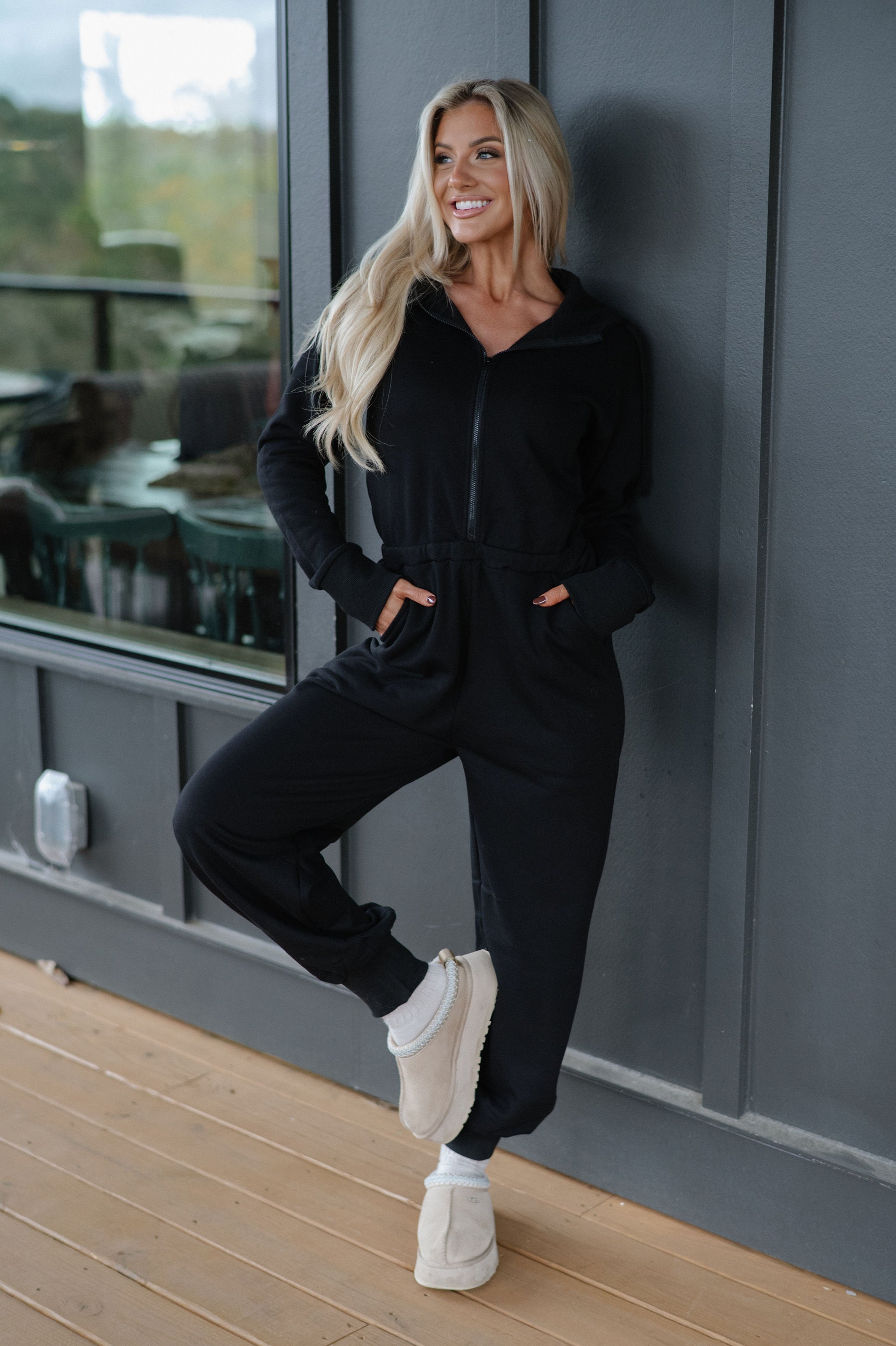 Cadence Jumpsuit-Black