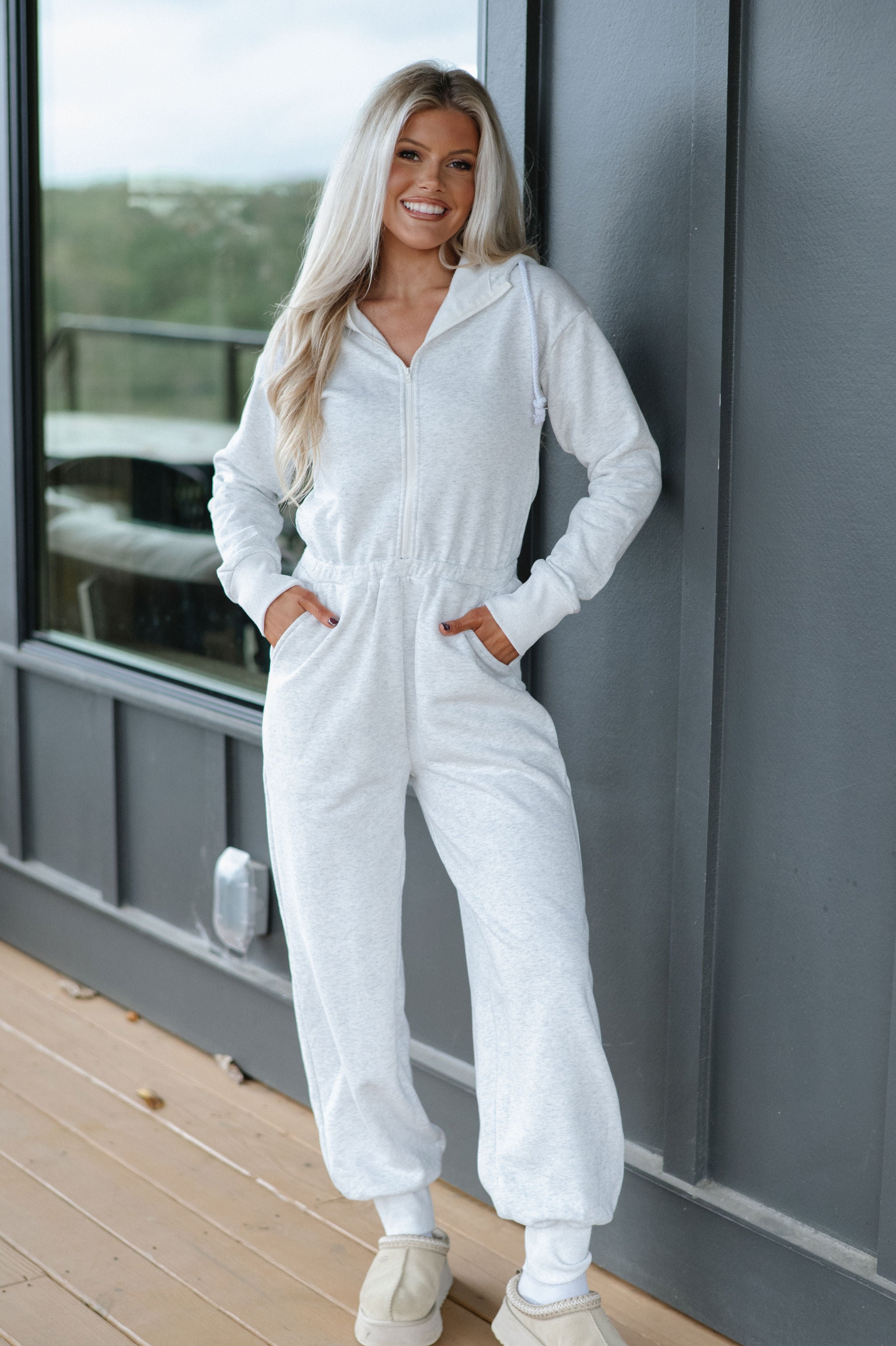 Cadence Jumpsuit-Grey