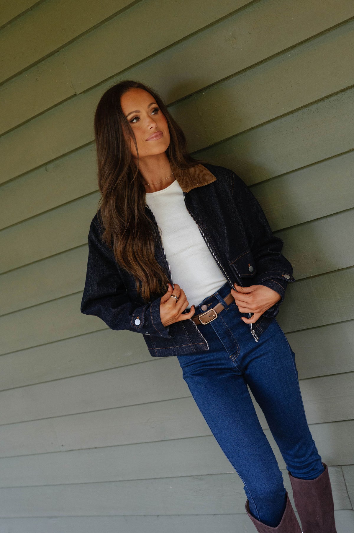 Wade Jacket-Denim