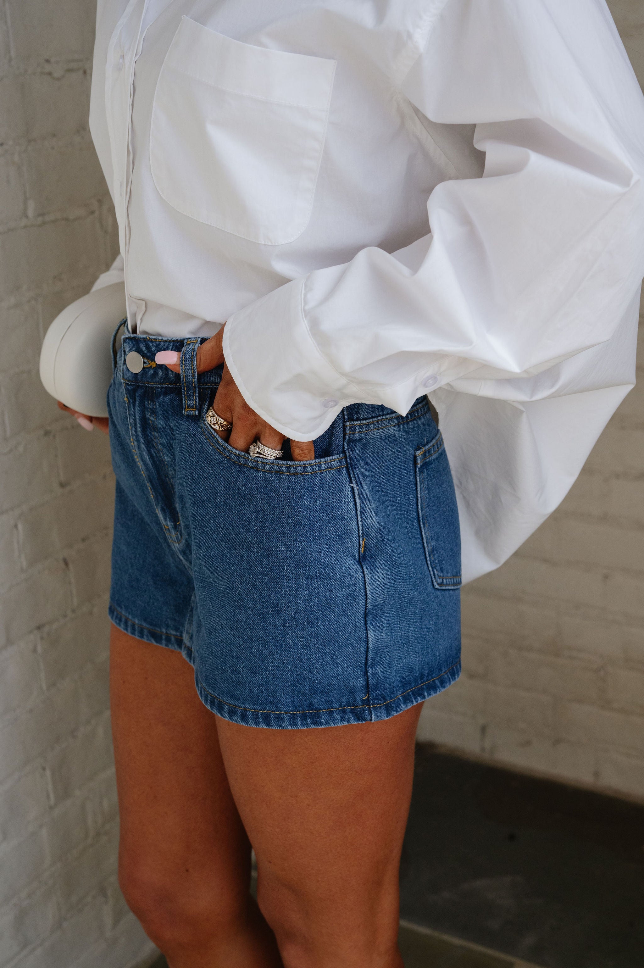 Dara Skort- Dark Denim