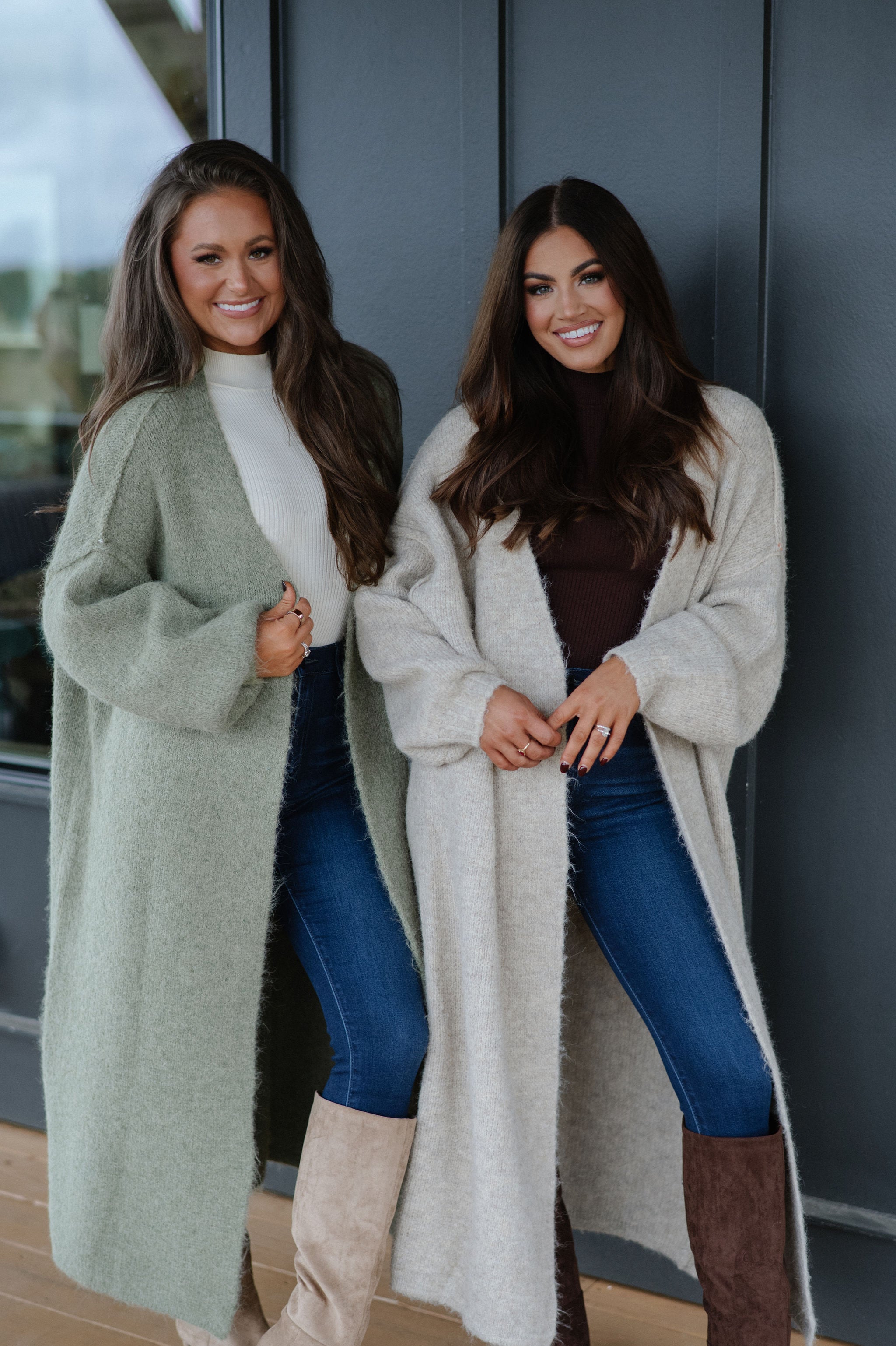 Chunky Oversized Cardigan- Oatmeal