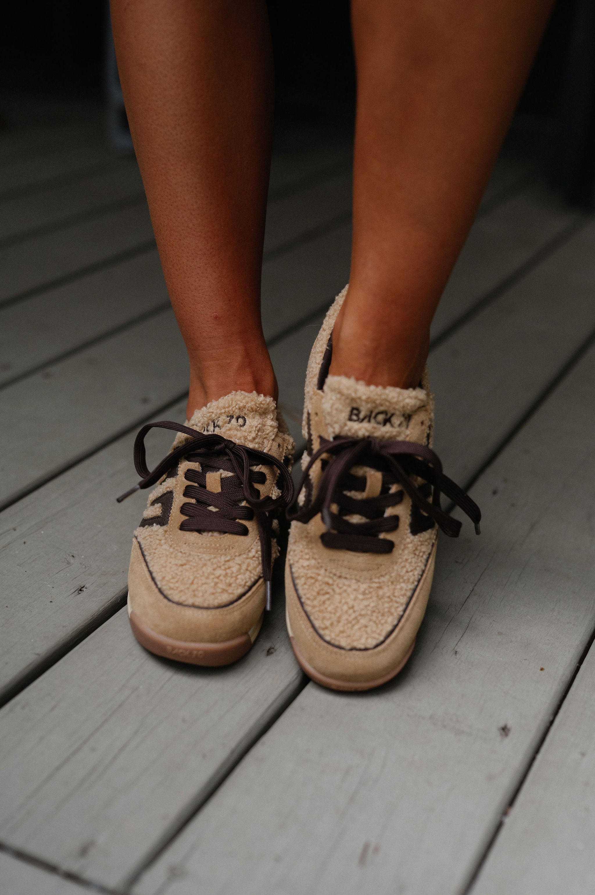 Barkley Jogger Sneakers-Beige/Coffee//BACK70