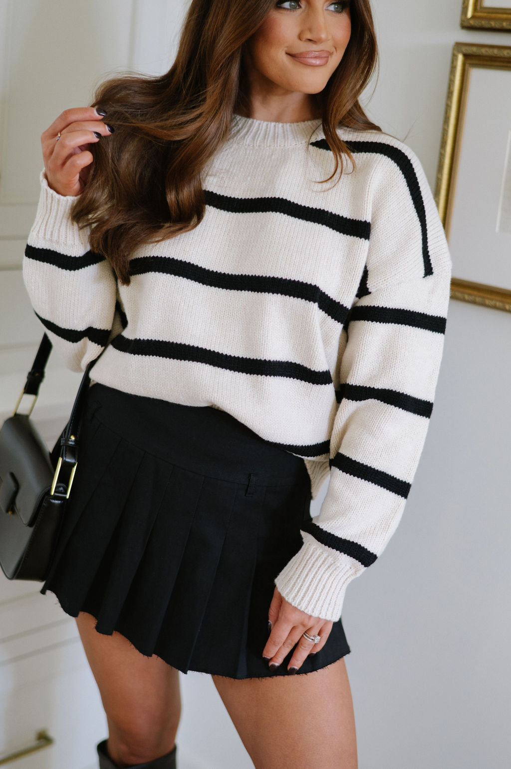 Wendi Oversized Striped Sweater