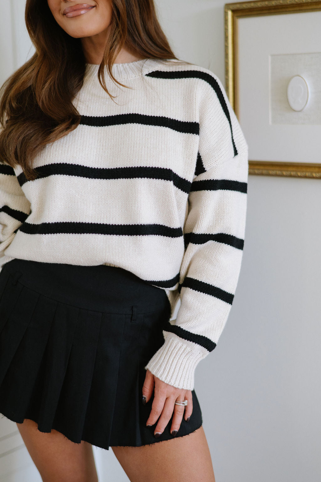 Wendi Oversized Striped Sweater