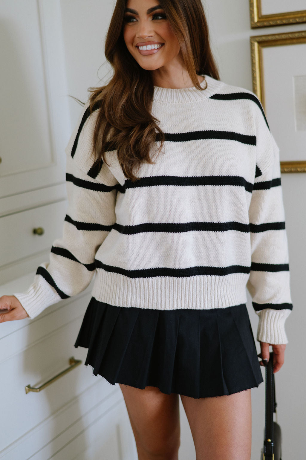 Wendi Oversized Striped Sweater