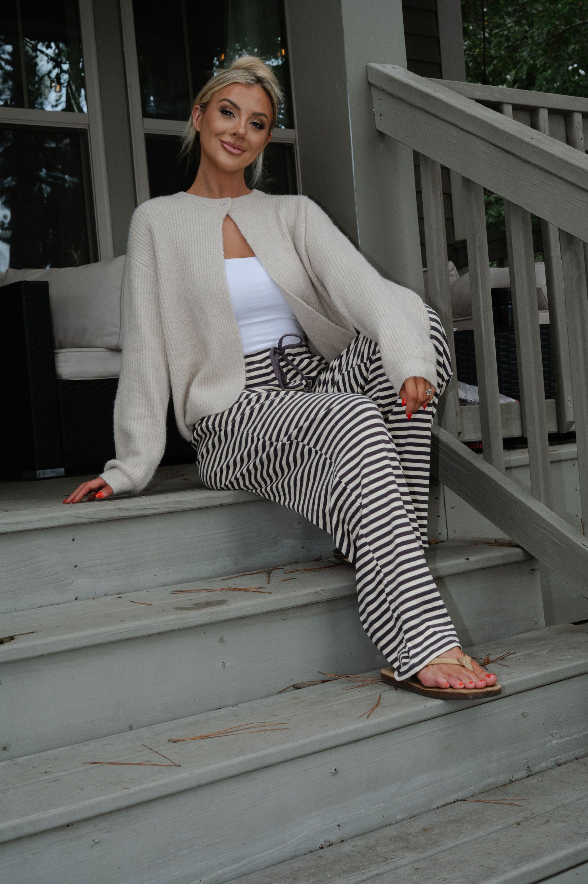 Toby Cardigan-Taupe