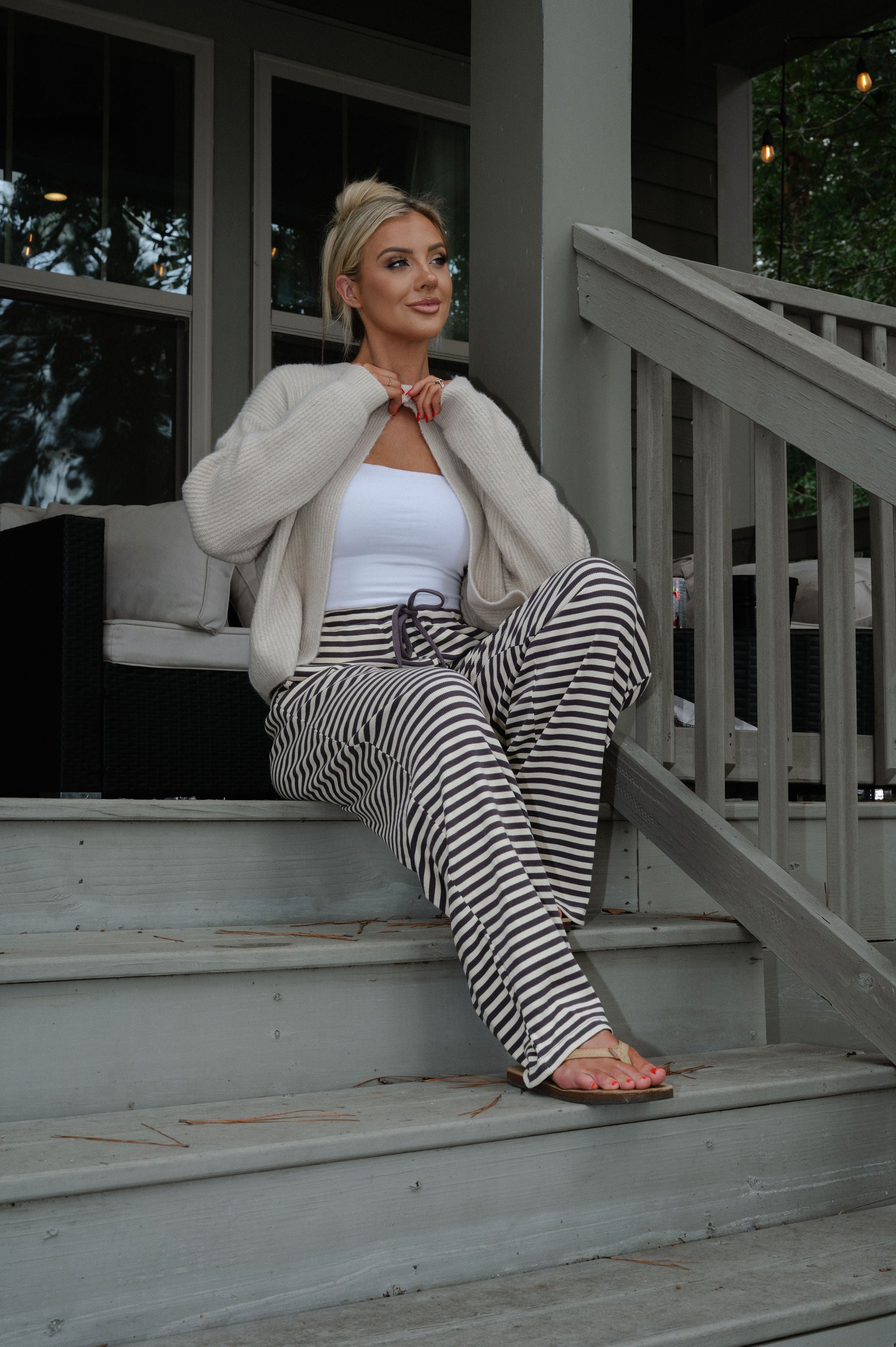 Toby Cardigan-Taupe