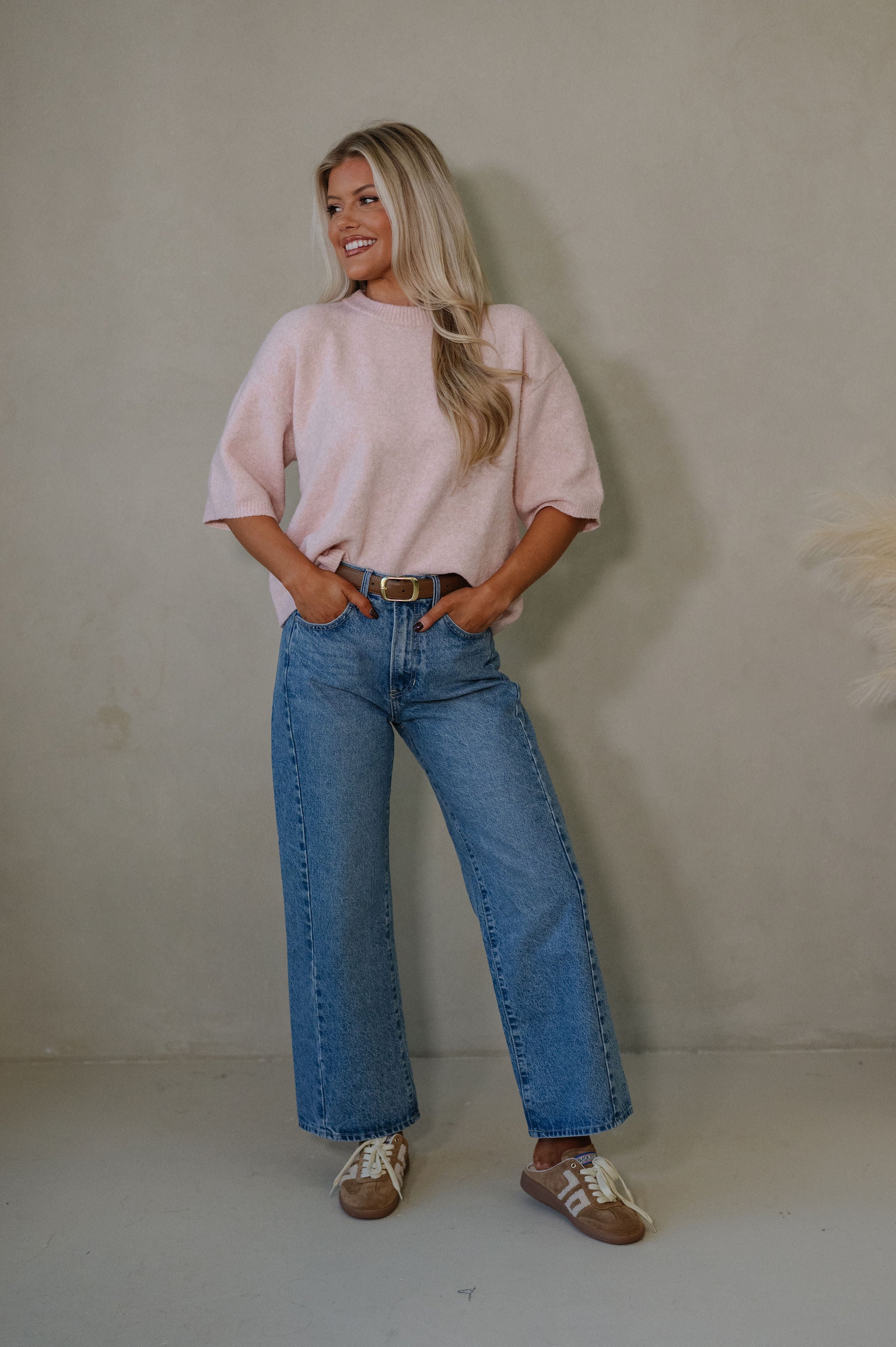 Norah Sweater-Light Mauve