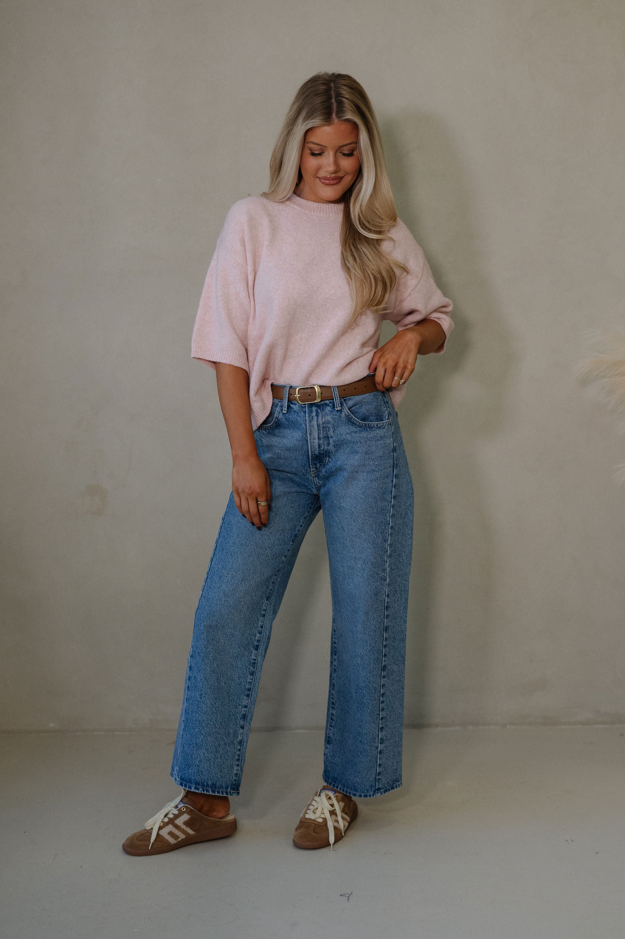 Norah Sweater-Light Mauve