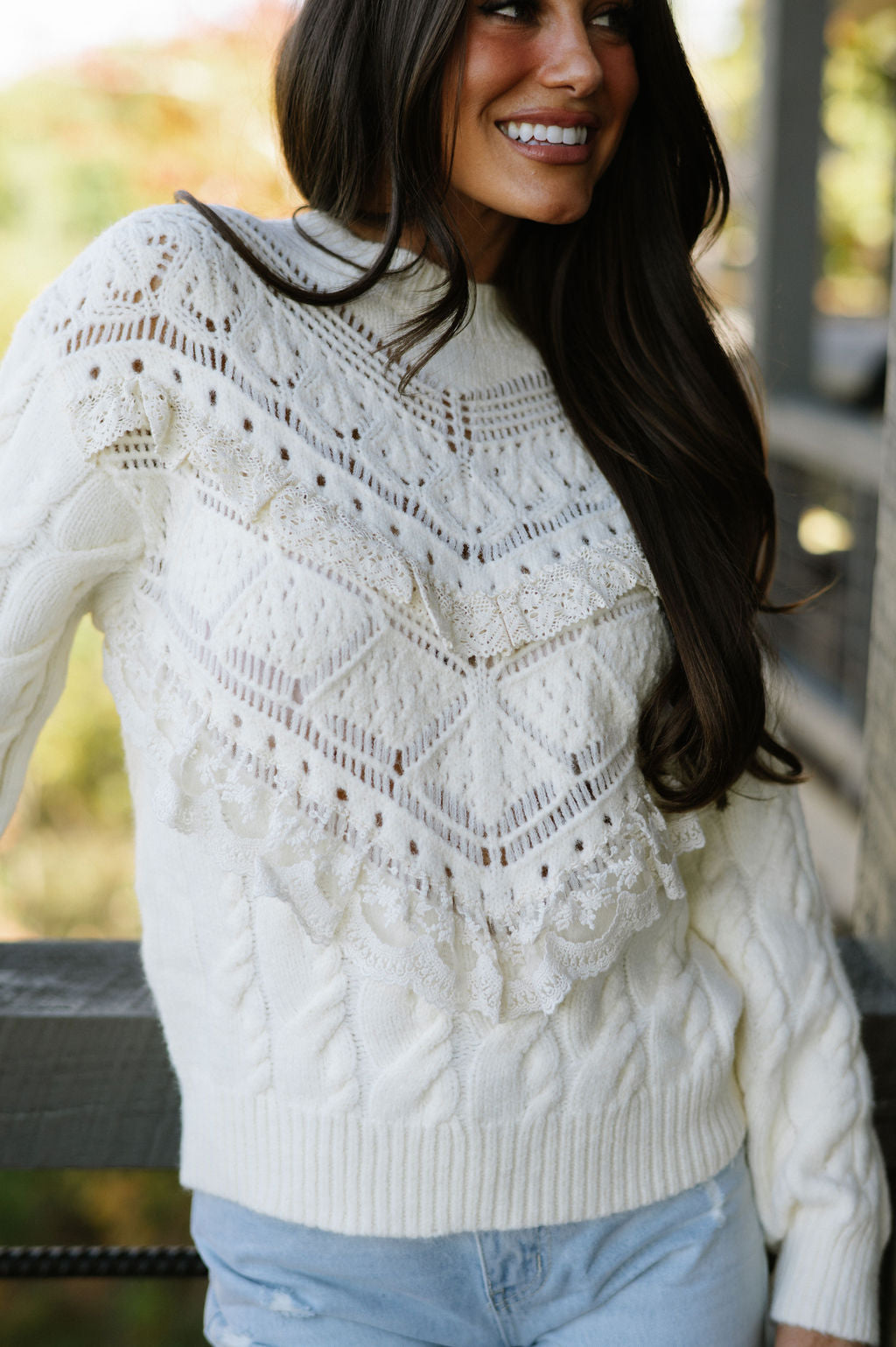 Bradford Sweater- Cream