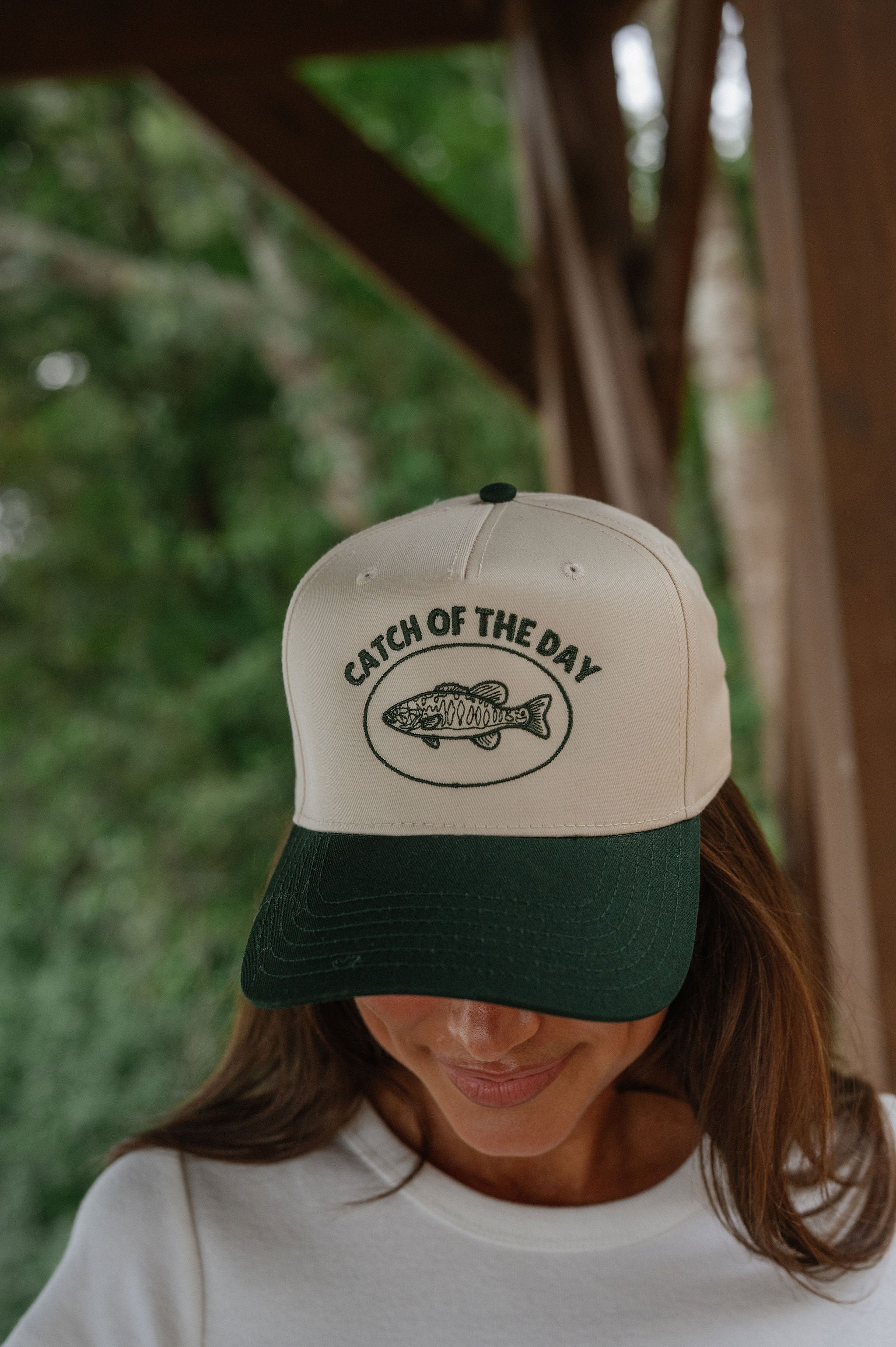 "Catch Of The Day" Hat-Green