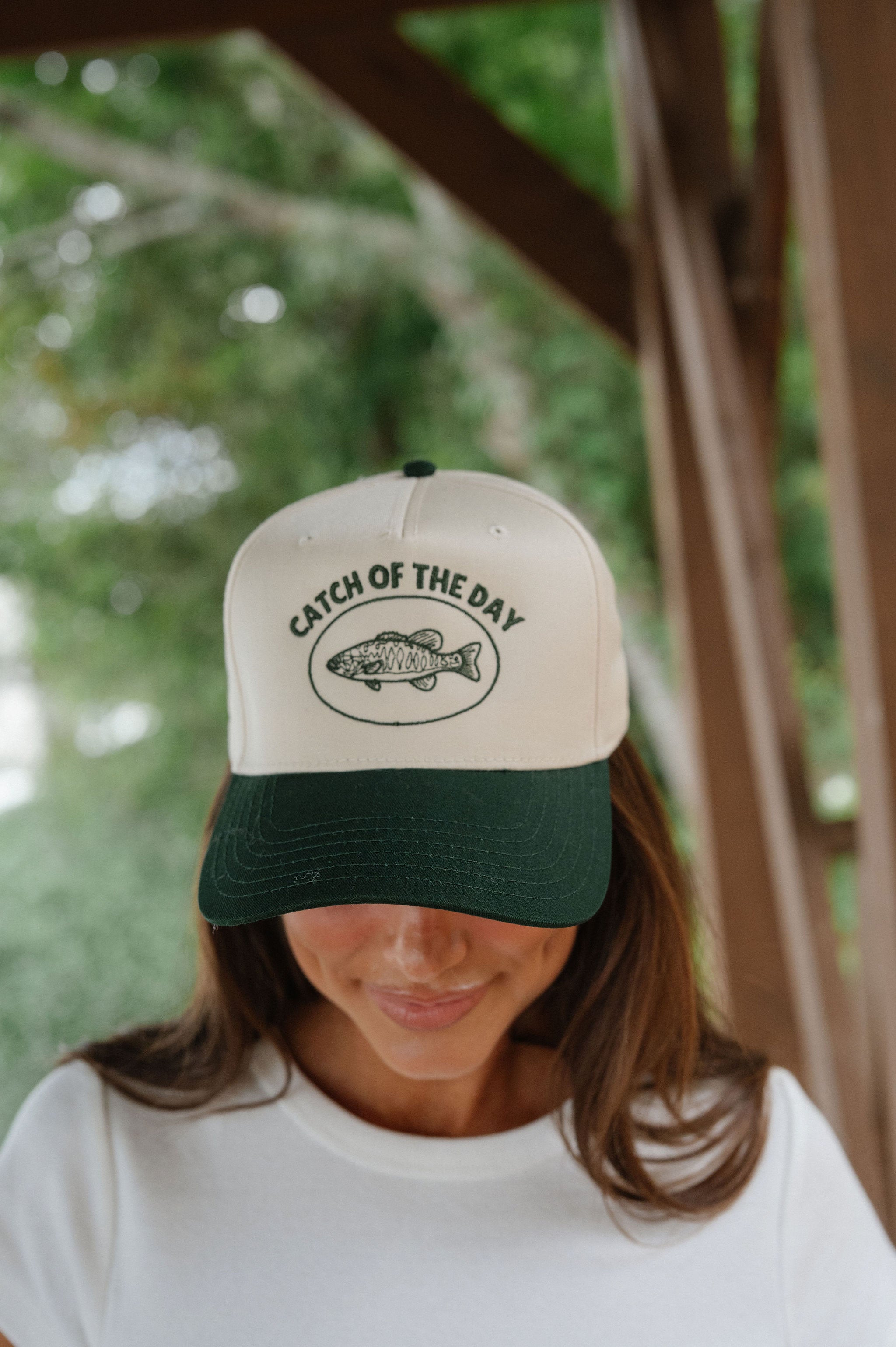 "Catch Of The Day" Hat-Green