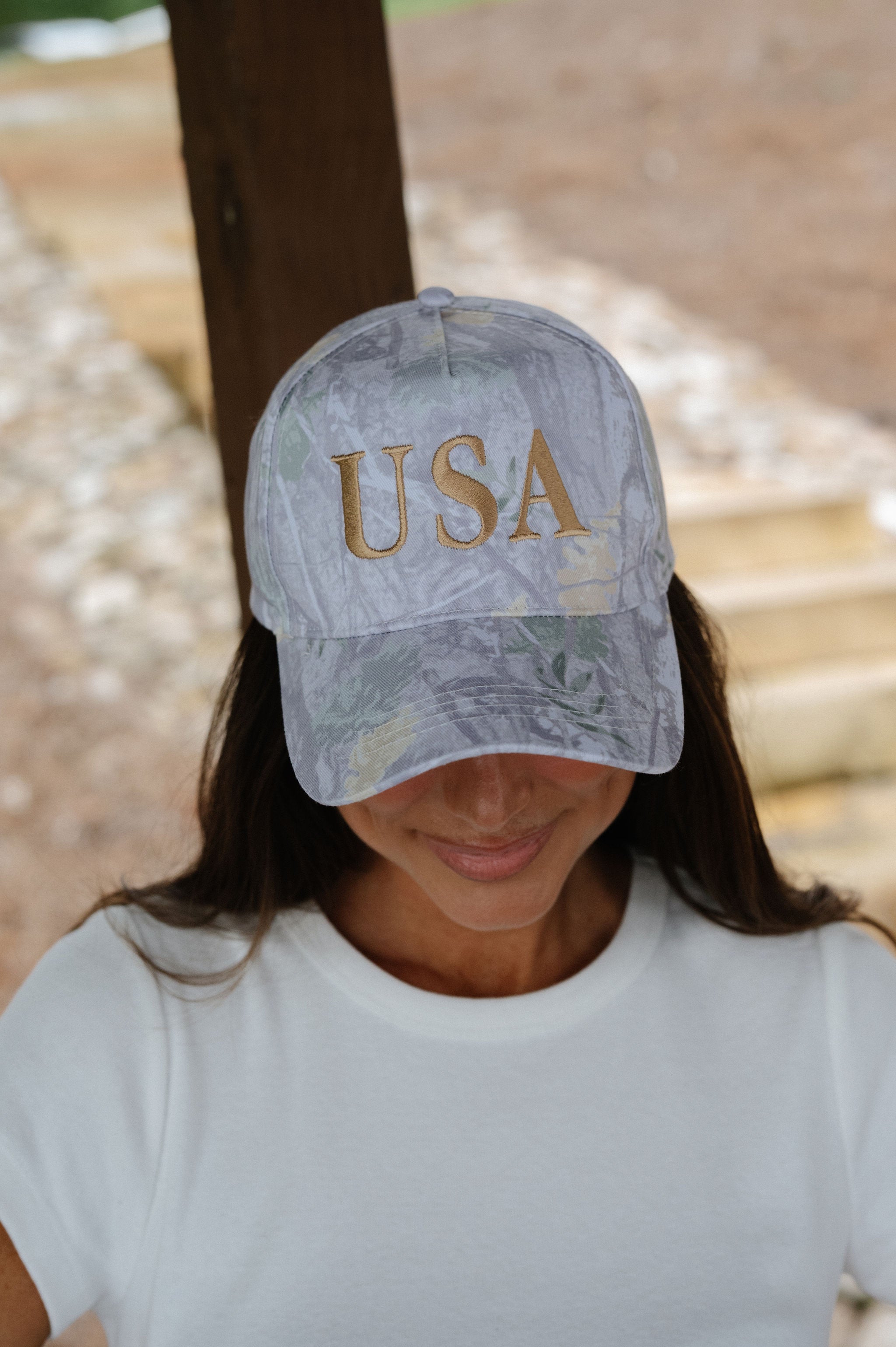 "USA" Camo Hat