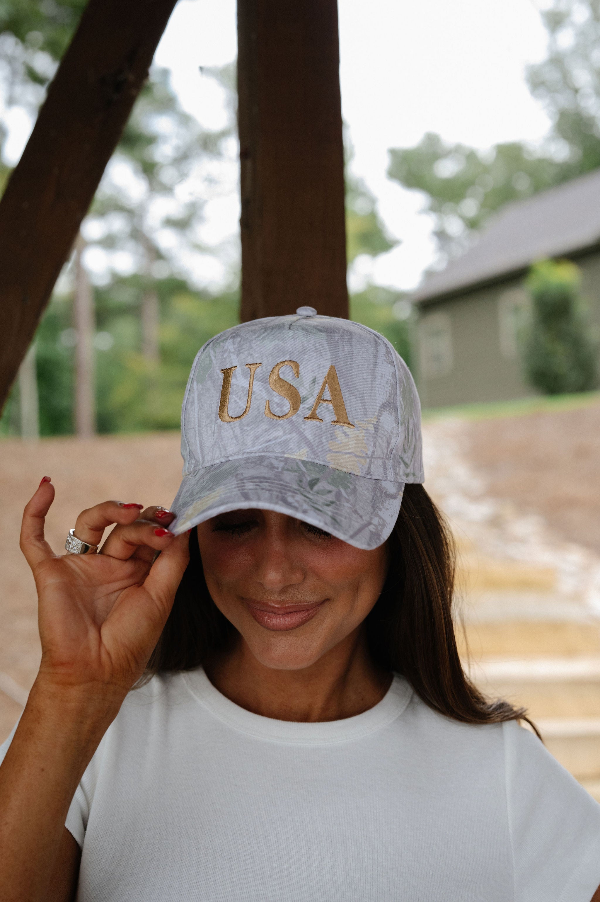 "USA" Camo Hat