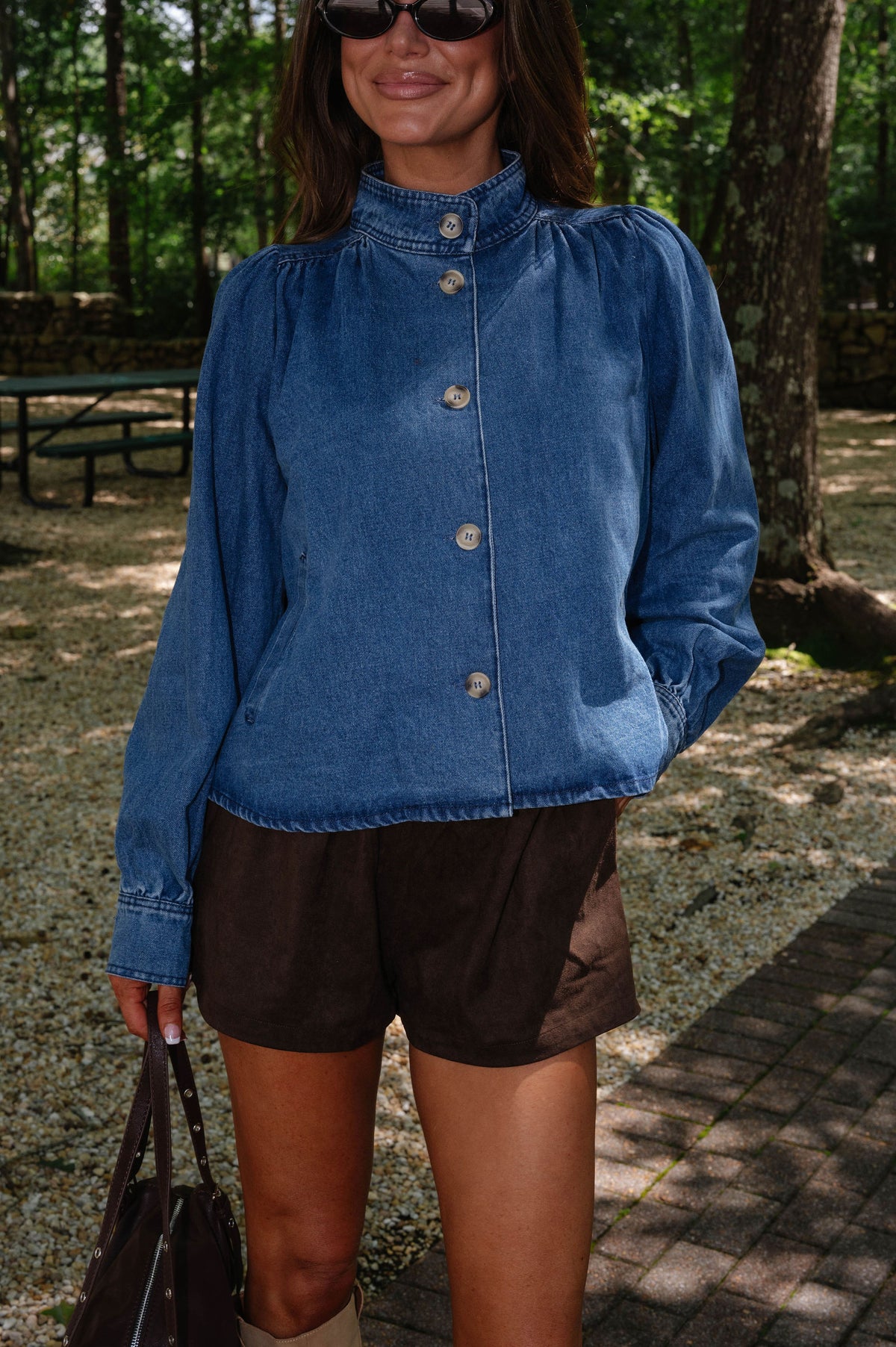 Hardy Button Up Denim Jacket