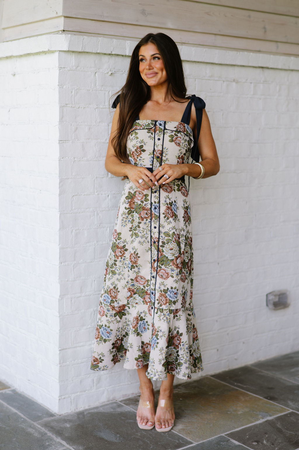 Kim Tapestry Midi Dress