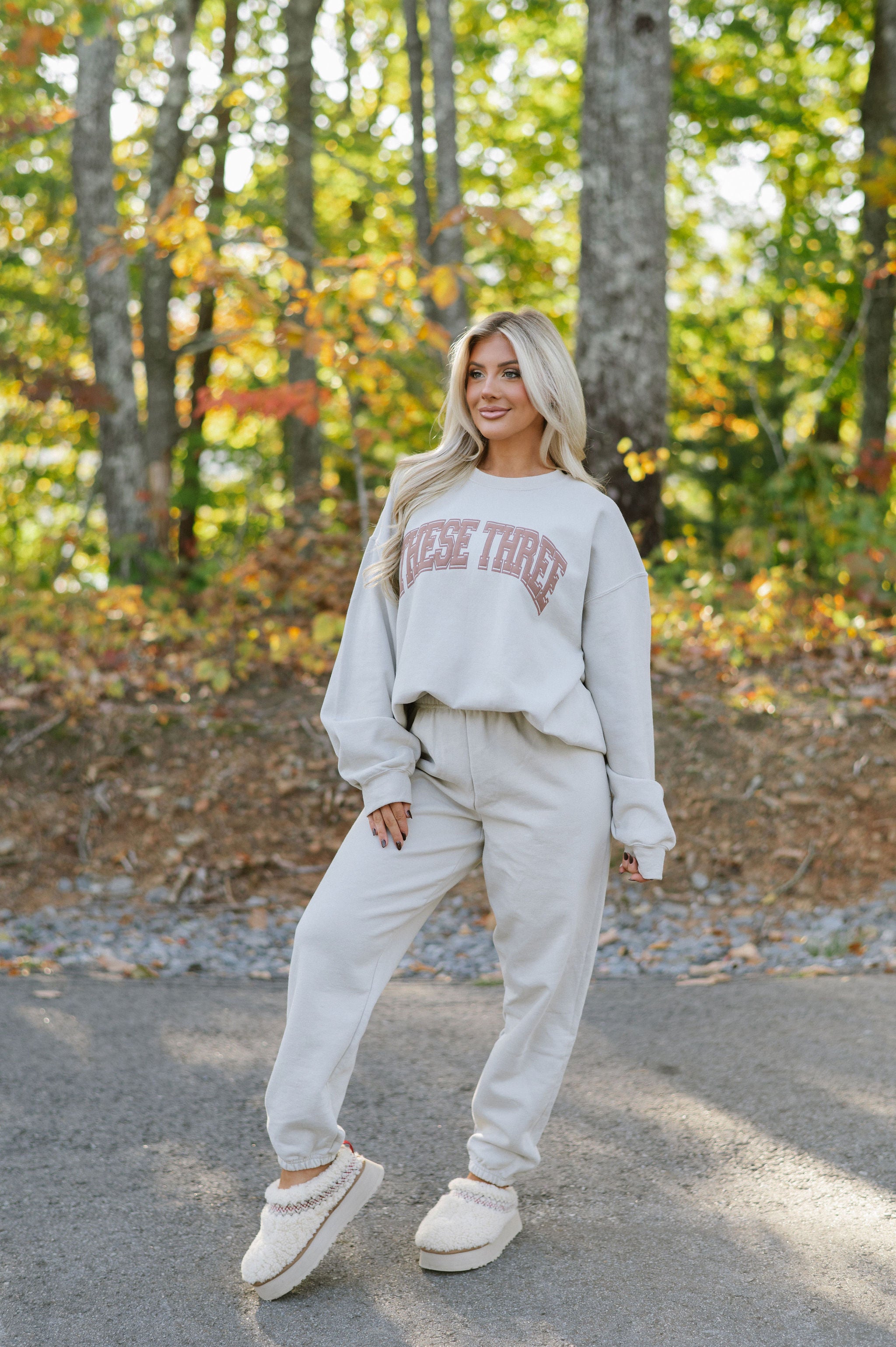 These Three Sweatshirt- Tan/Brown