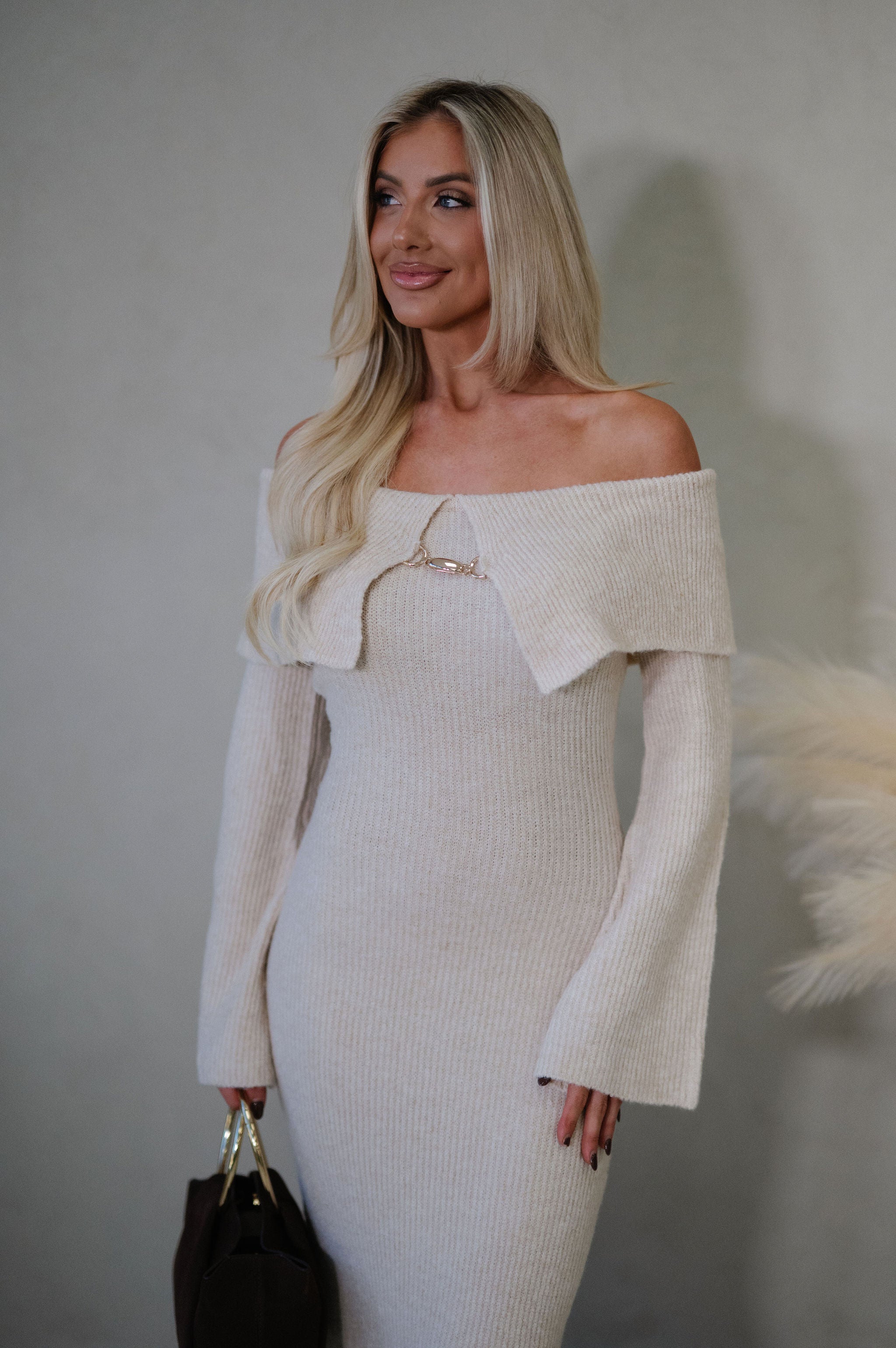 Marcus Maxi Dress-Natural