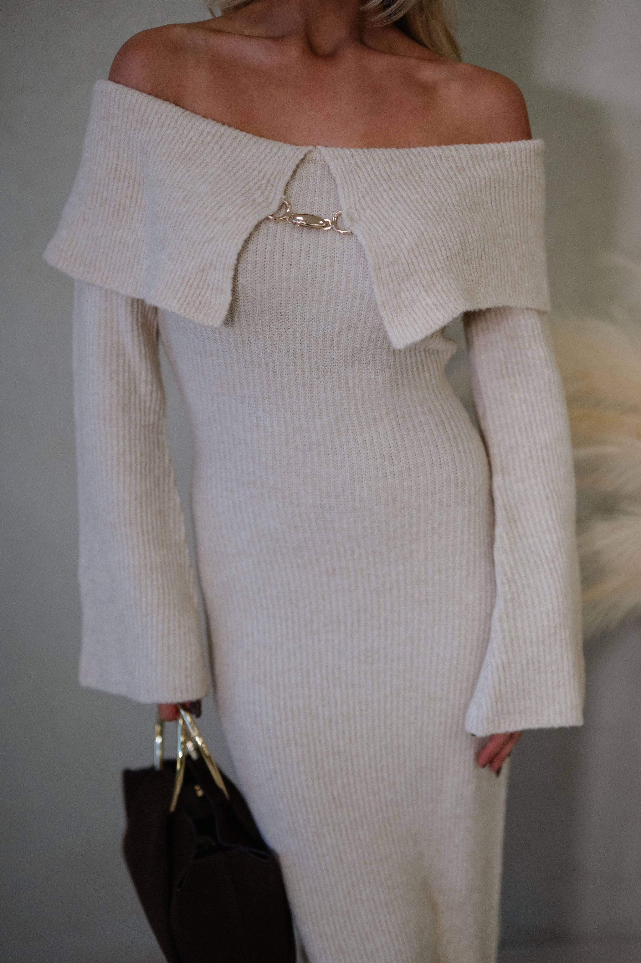 Marcus Maxi Dress-Natural